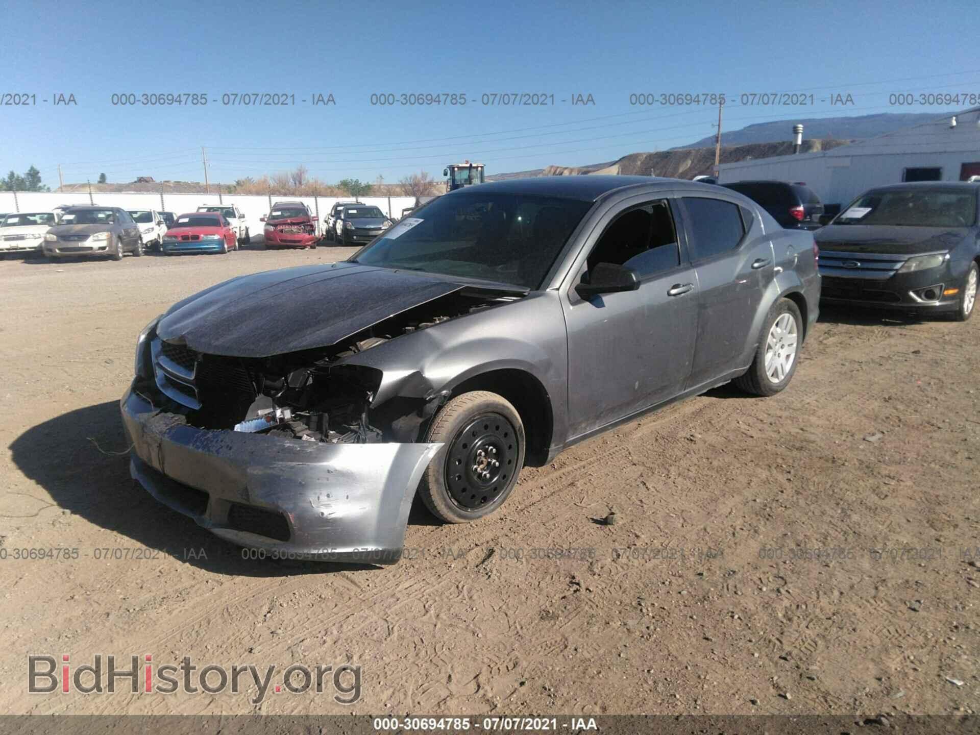 2013 DODGE AVENGER - VIN: 1C3CDZAB2DN684200 - Фото 2