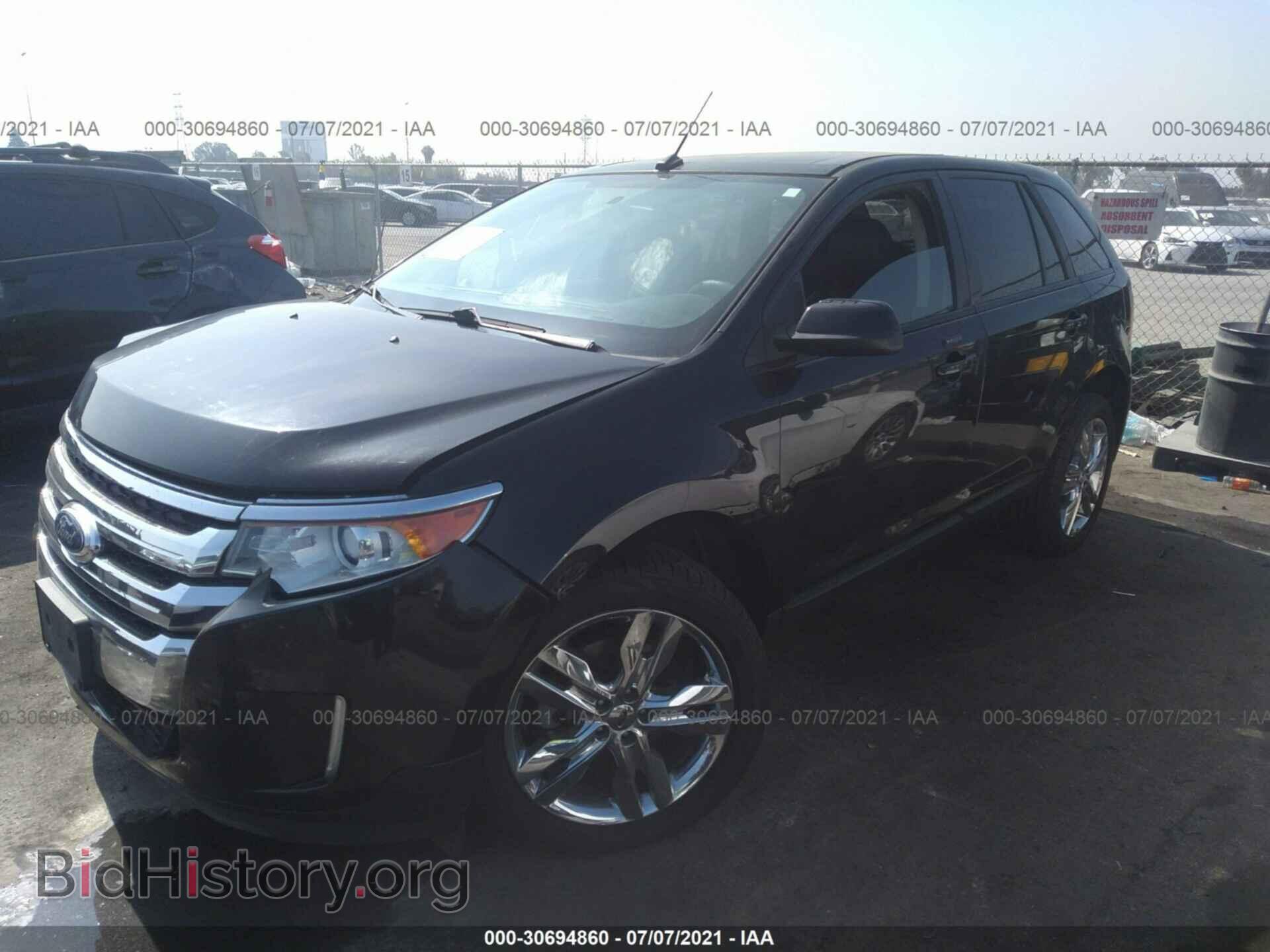 2013 FORD EDGE - VIN: 2FMDK3JC1DBE19075 - Photo 2