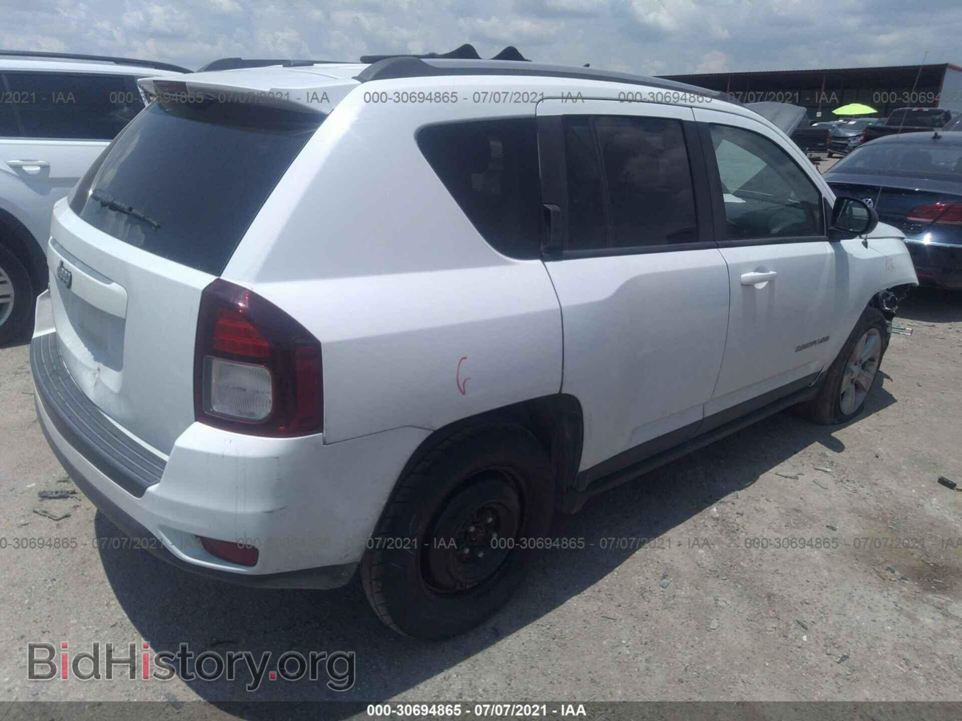2016 JEEP COMPASS - VIN: 1C4NJDBB5GD617020 - Фото 4