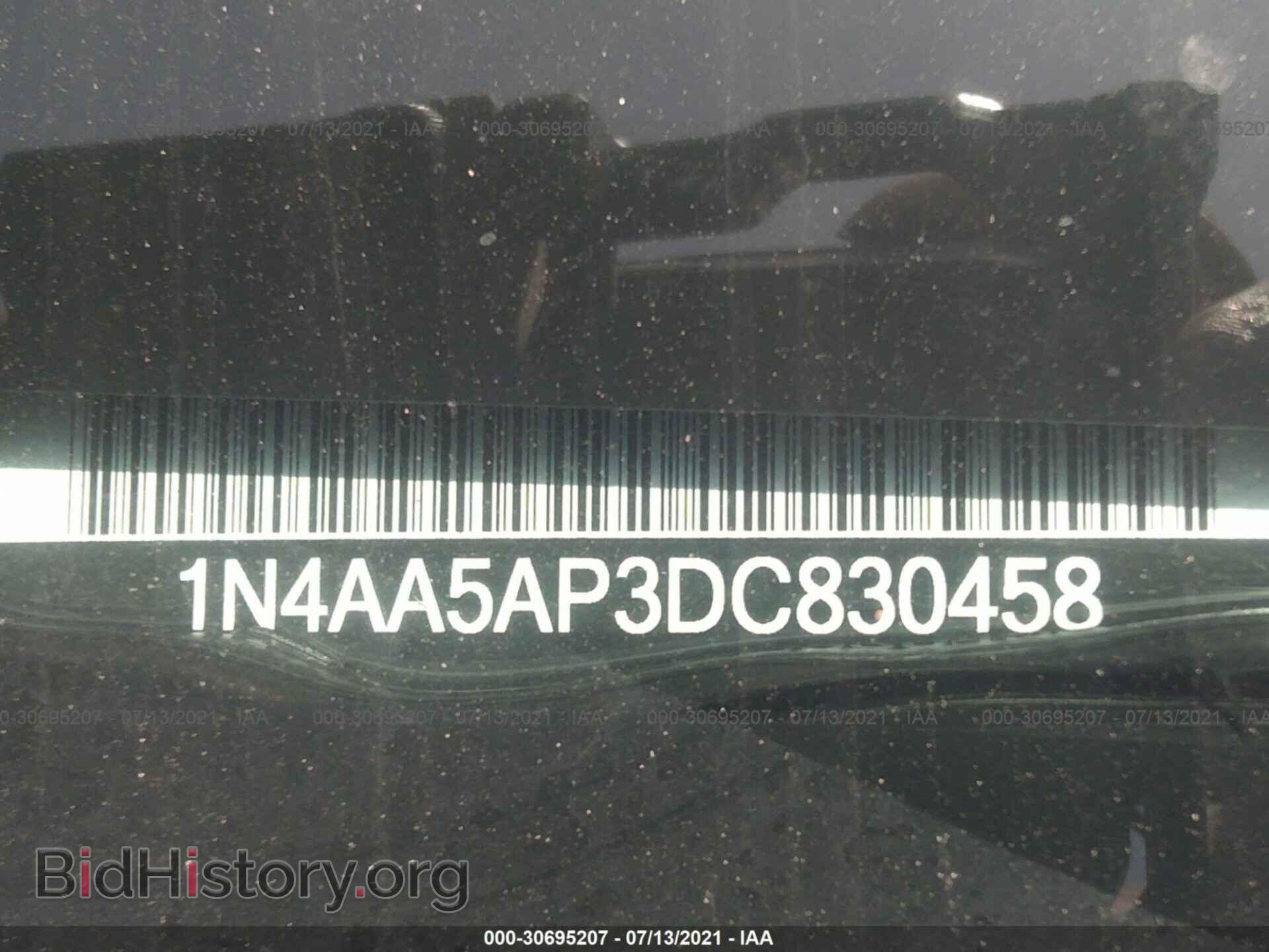 2013 NISSAN MAXIMA - VIN: 1N4AA5AP3DC830458 - Фото 9