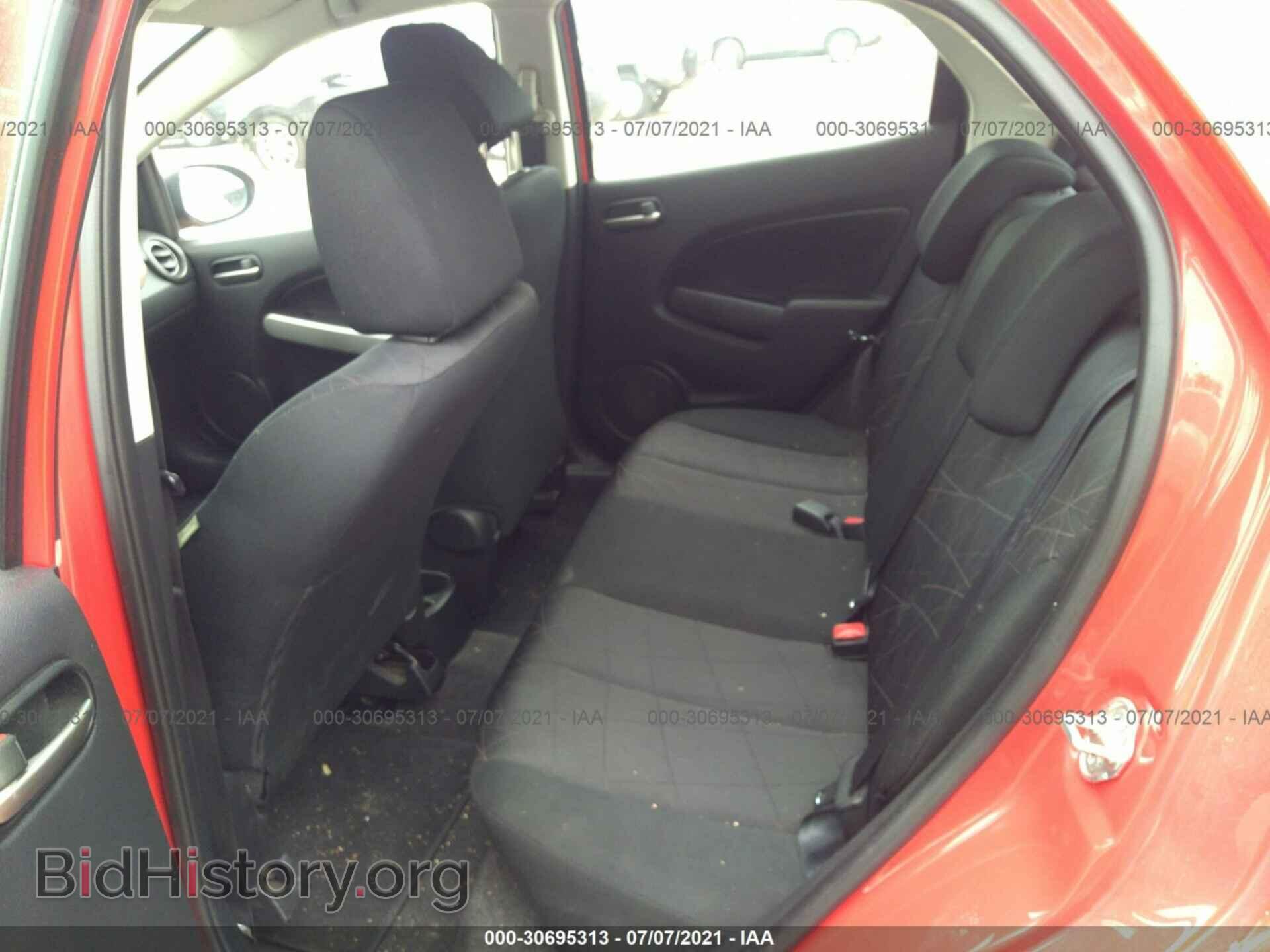 2013 MAZDA MAZDA2 - VIN: JM1DE1KY2D0152427 - Фото 8