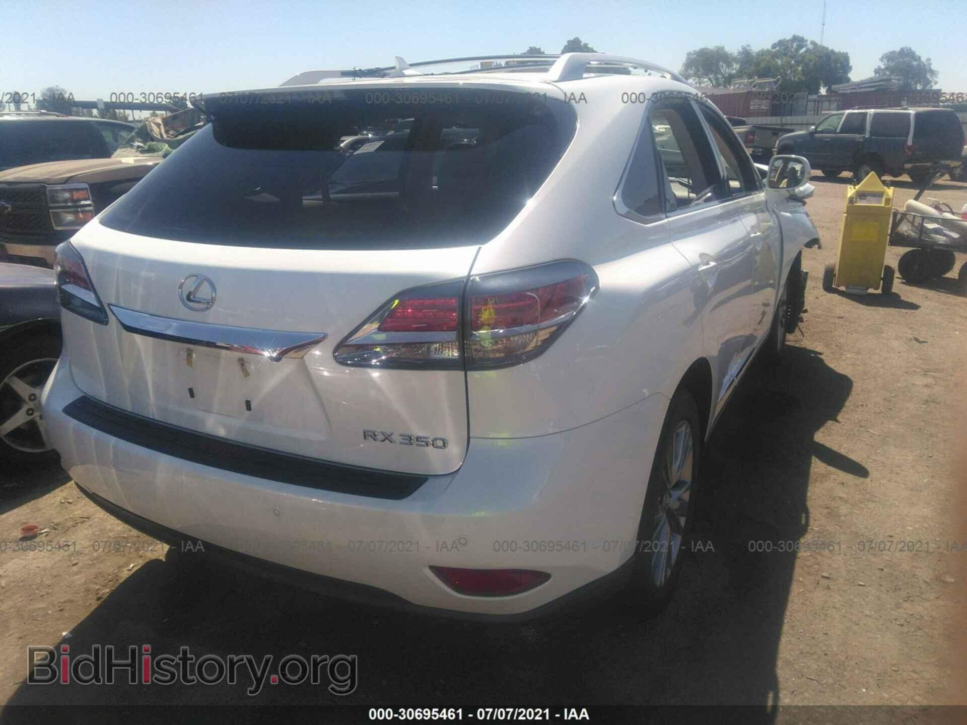 2013 LEXUS RX 350 - VIN: JTJBK1BA5D2456436 - Фото 4