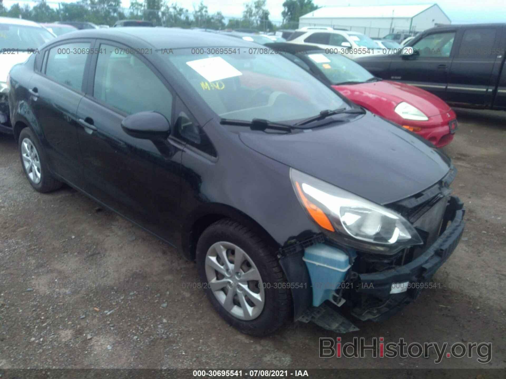 Photo KNADM4A37C6085245 - KIA RIO 2012