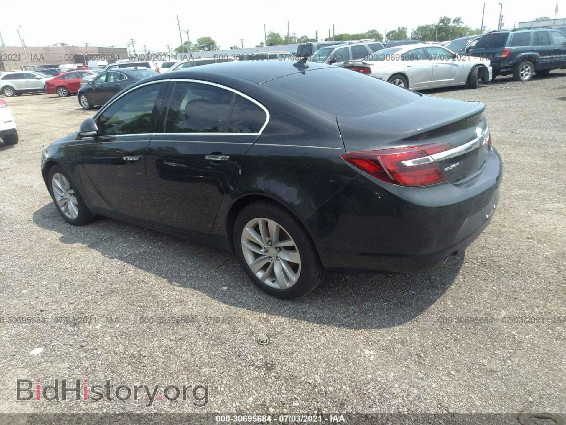 2014 BUICK REGAL - VIN: 2G4GN5EX4E9173967 - Фото 3