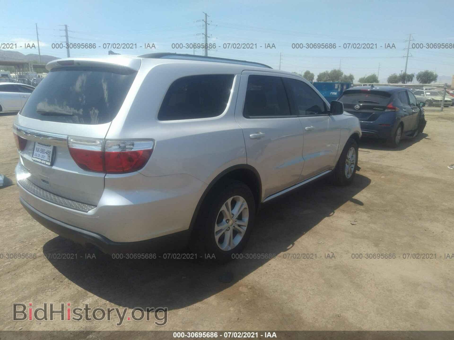 2011 DODGE DURANGO - VIN: 1D4RE2GG3BC712417 - Фото 4