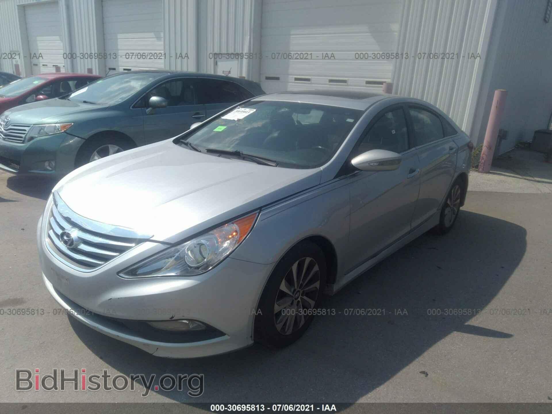 2014 HYUNDAI SONATA - VIN: 5NPEC4AB9EH914049 - Фото 2