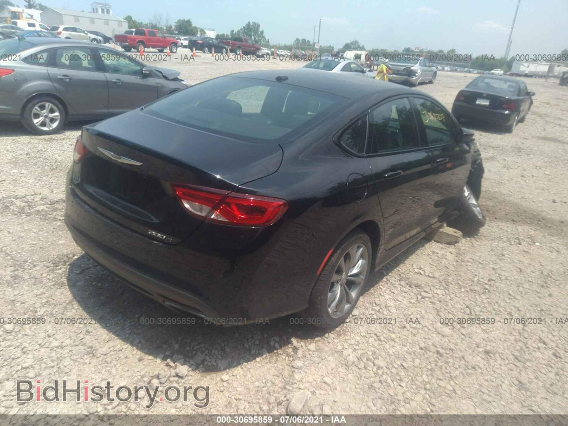 2015 CHRYSLER 200 - VIN: 1C3CCCBB9FN566212 - Фото 4