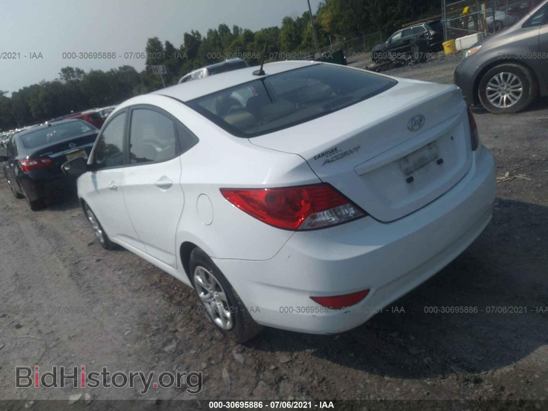2014 HYUNDAI ACCENT - VIN: KMHCT4AE0EU776940 - Photo 3