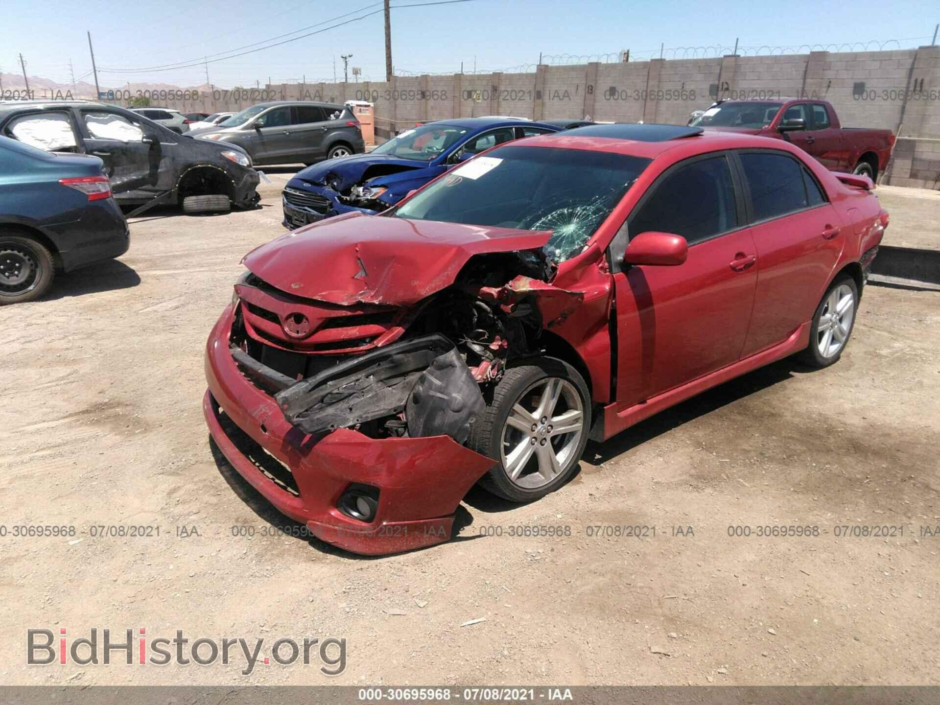 2013 TOYOTA COROLLA - VIN: 5YFBU4EE4DP098230 - Фото 2