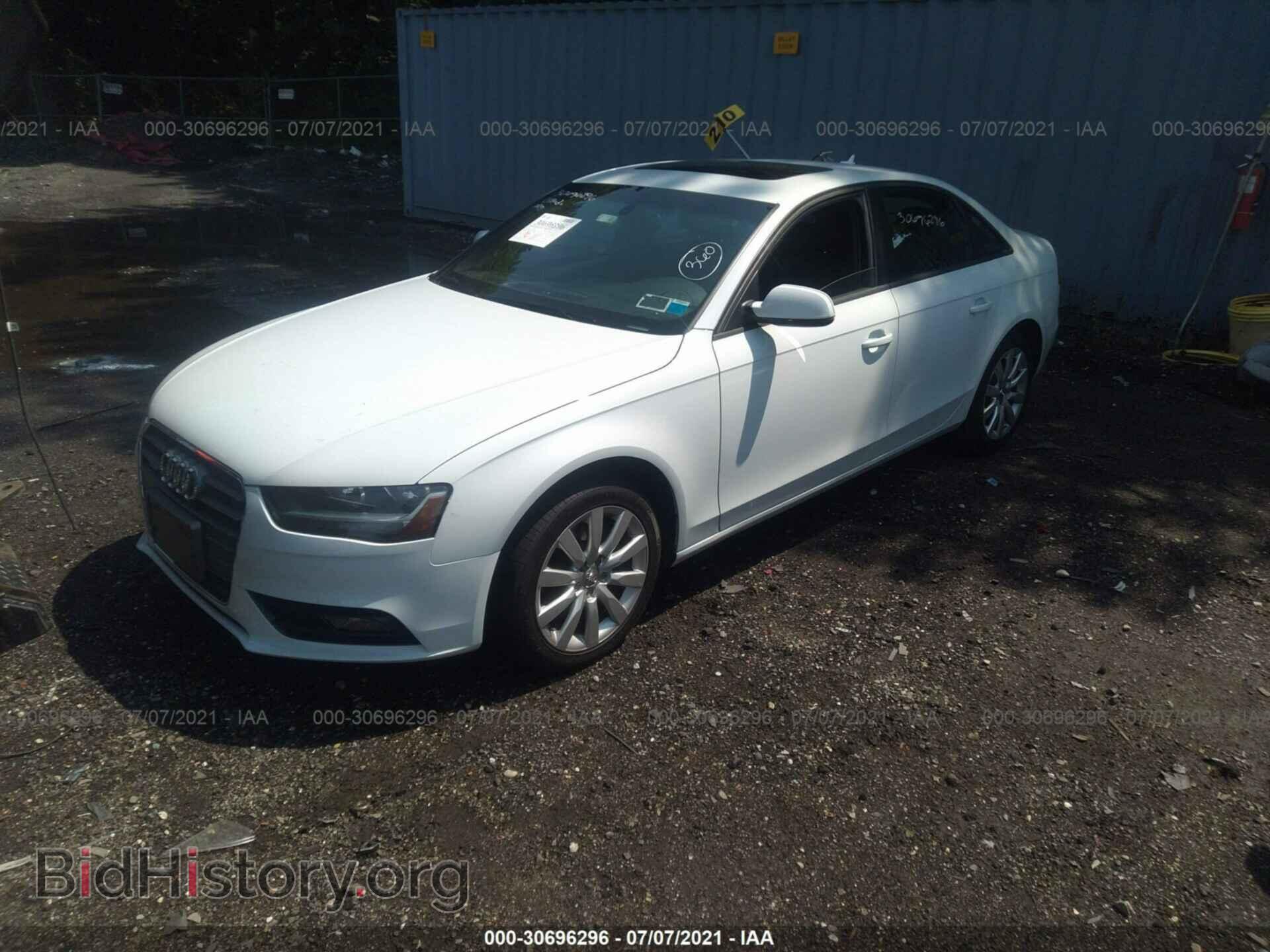 2014 AUDI A4 - VIN: WAUBFAFL4EN022072 - Photo 2