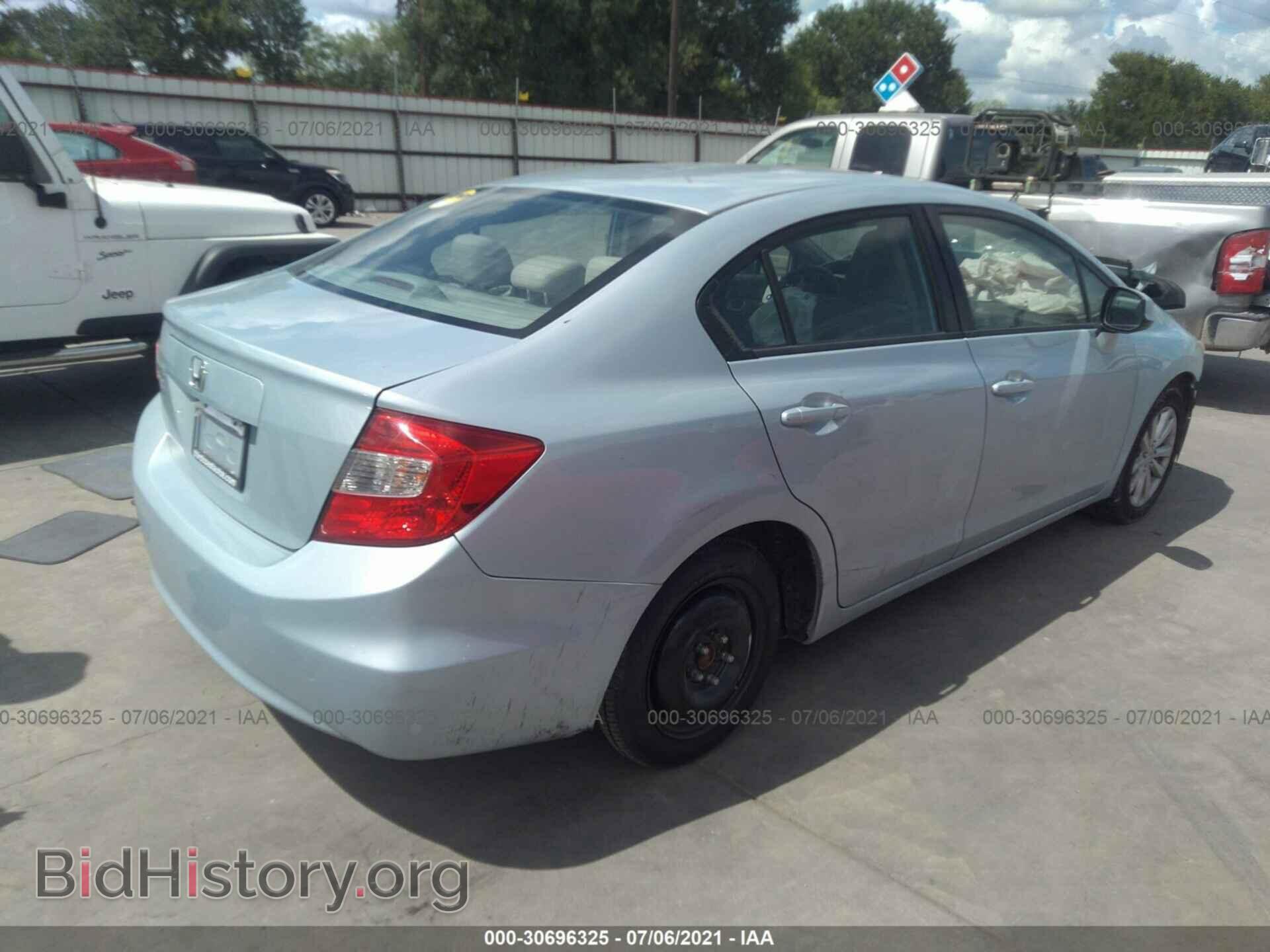 2012 HONDA CIVIC SDN - VIN: 2HGFB2F83CH547732 - Фото 4