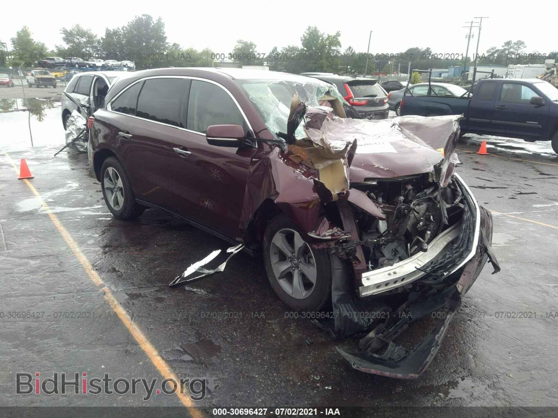 Фотография 5FRYD4H27EB024162 - ACURA MDX 2014