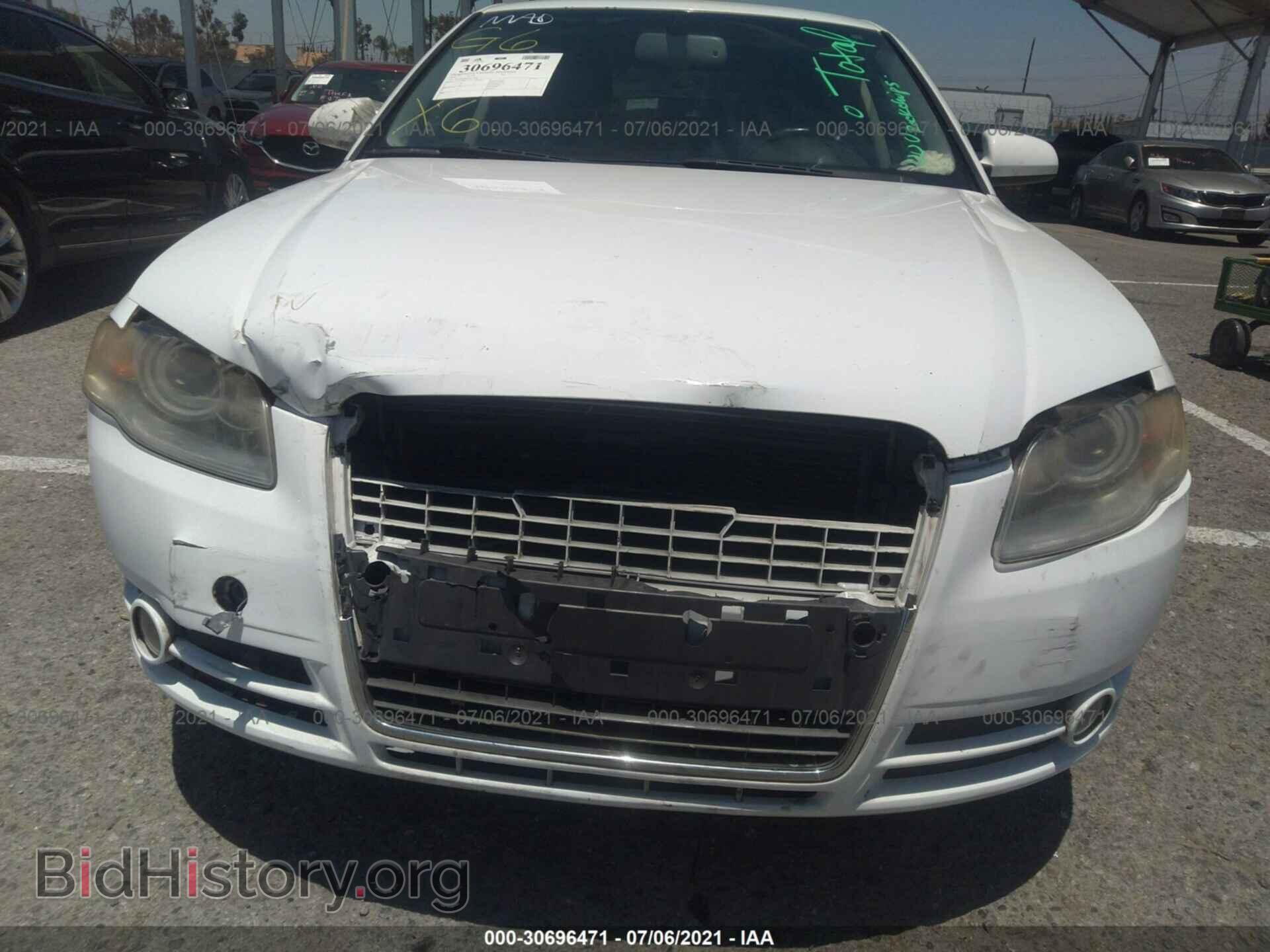 2007 AUDI A4 - VIN: WAUAH78E37A112332 - Фото 6
