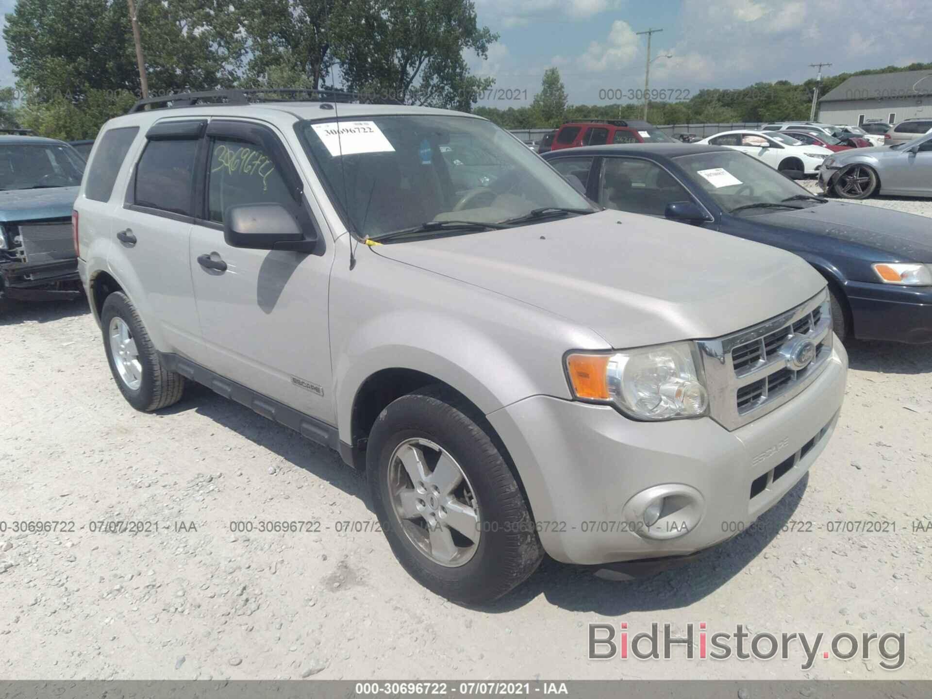 Photo 1FMCU03Z28KC66577 - FORD ESCAPE 2008