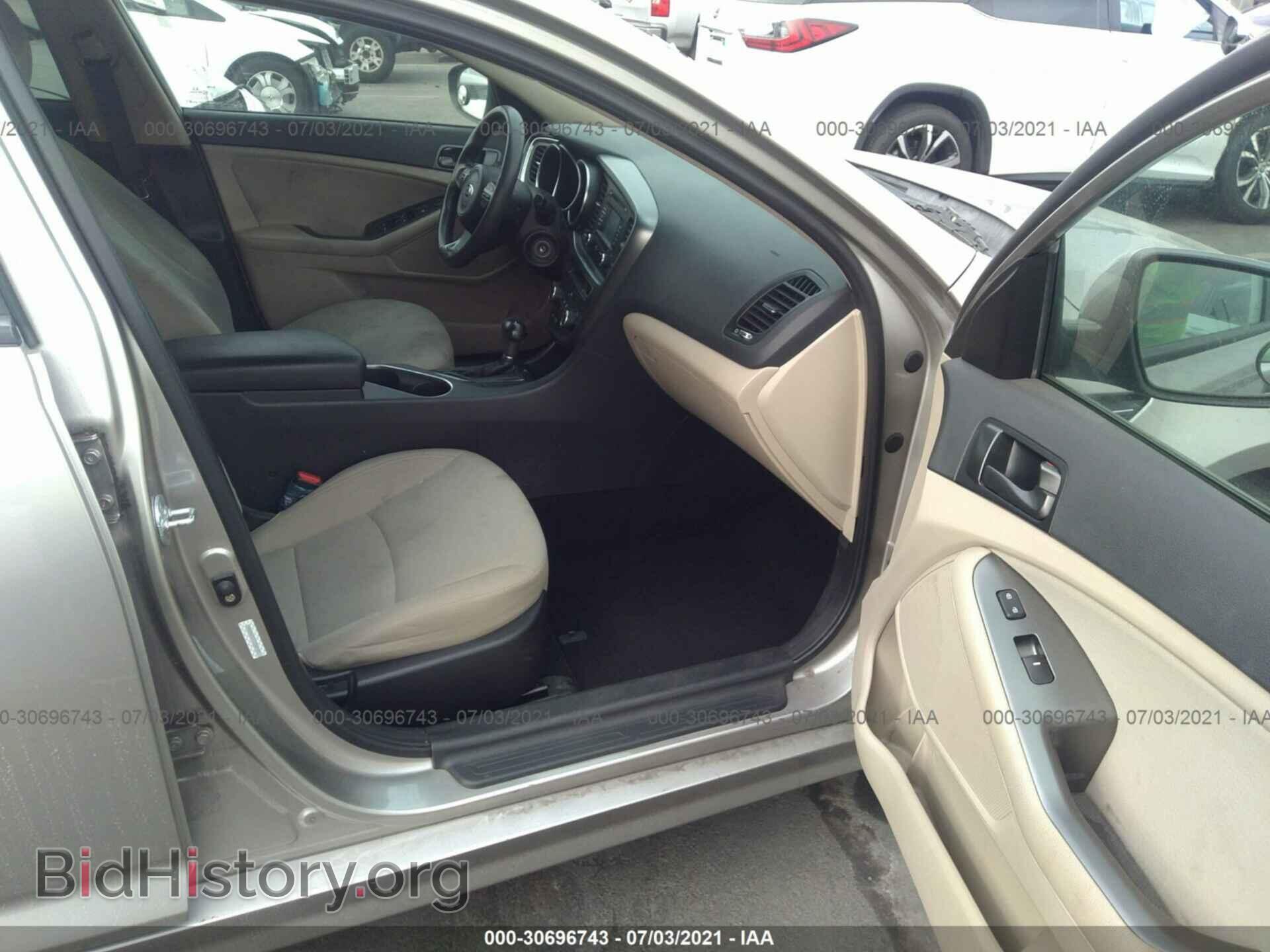 2014 KIA OPTIMA - VIN: KNAGM4A71E5509401 - Фото 5