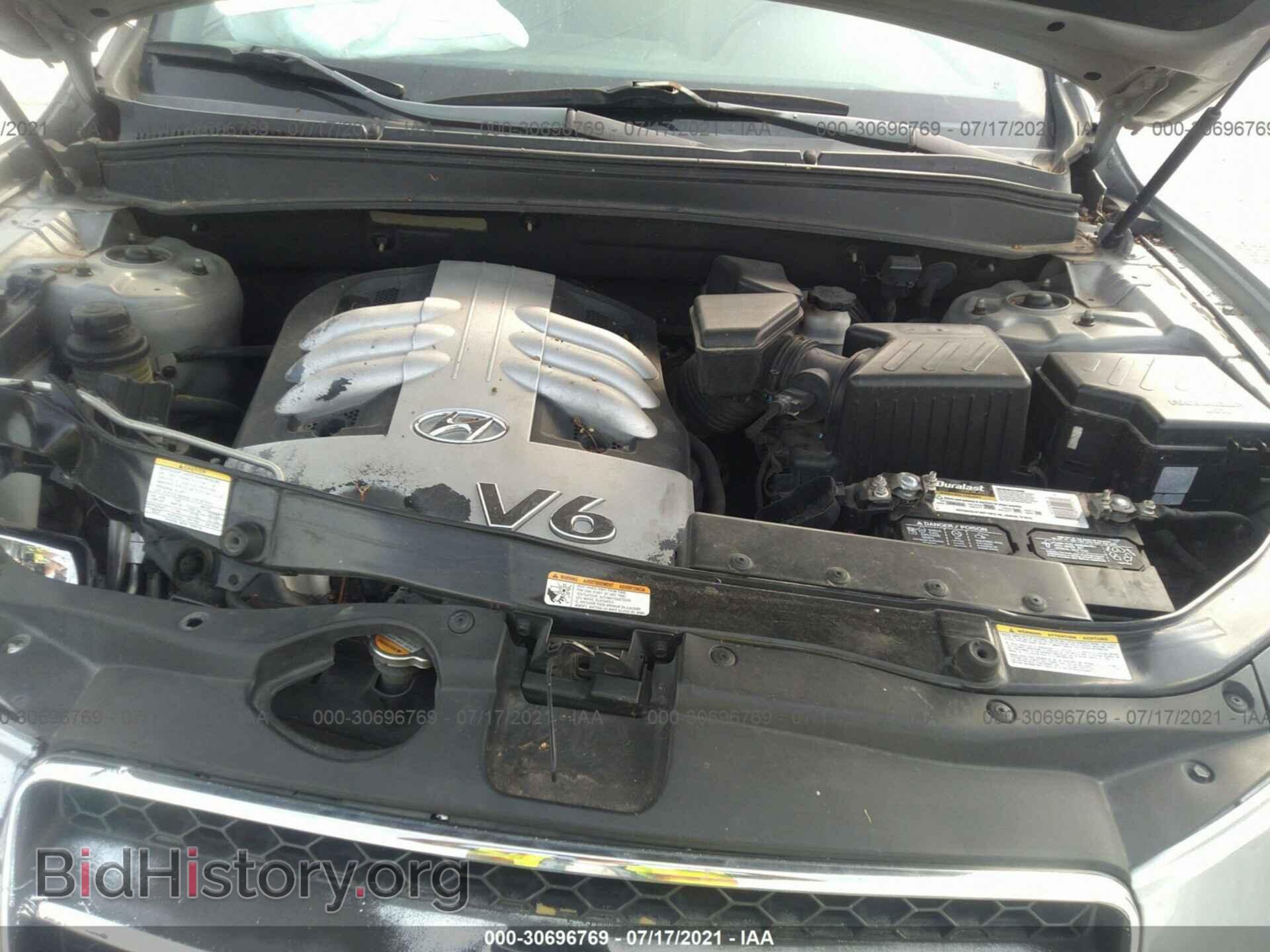 2007 HYUNDAI SANTA FE - VIN: 5NMSH13E57H080307 - Фото 10