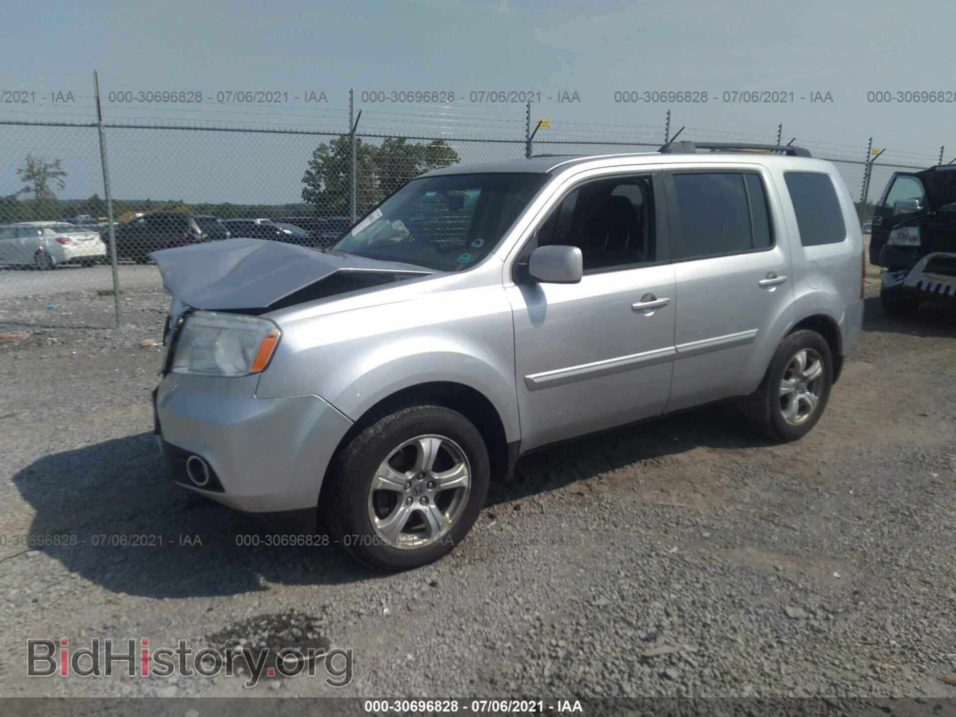 2012 HONDA PILOT - VIN: 5FNYF4H79CB013863 - Фото 2