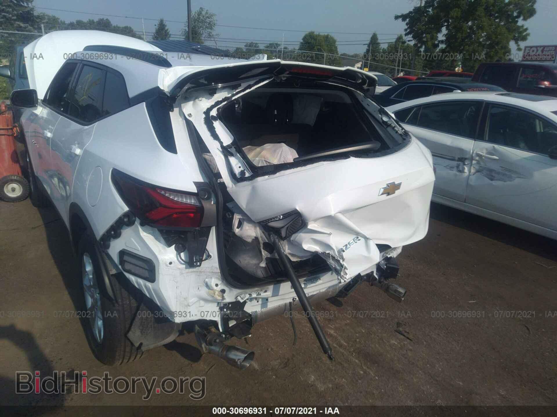 2021 CHEVROLET BLAZER - VIN: 3GNKBCRS4MS547576 - Фото 6