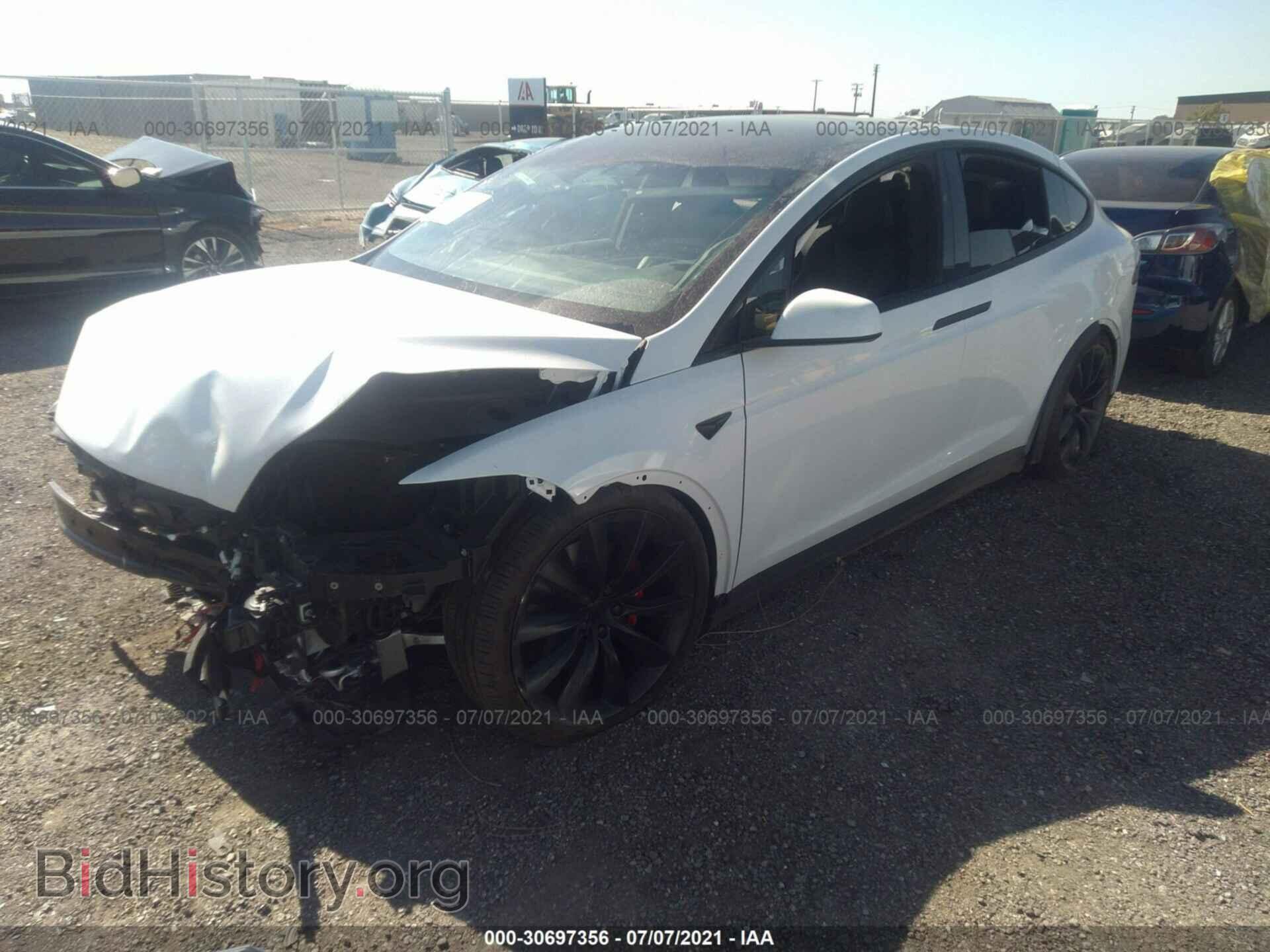 2021 TESLA MODEL X - VIN: 5YJXCBE42MF323924 - Photo 2