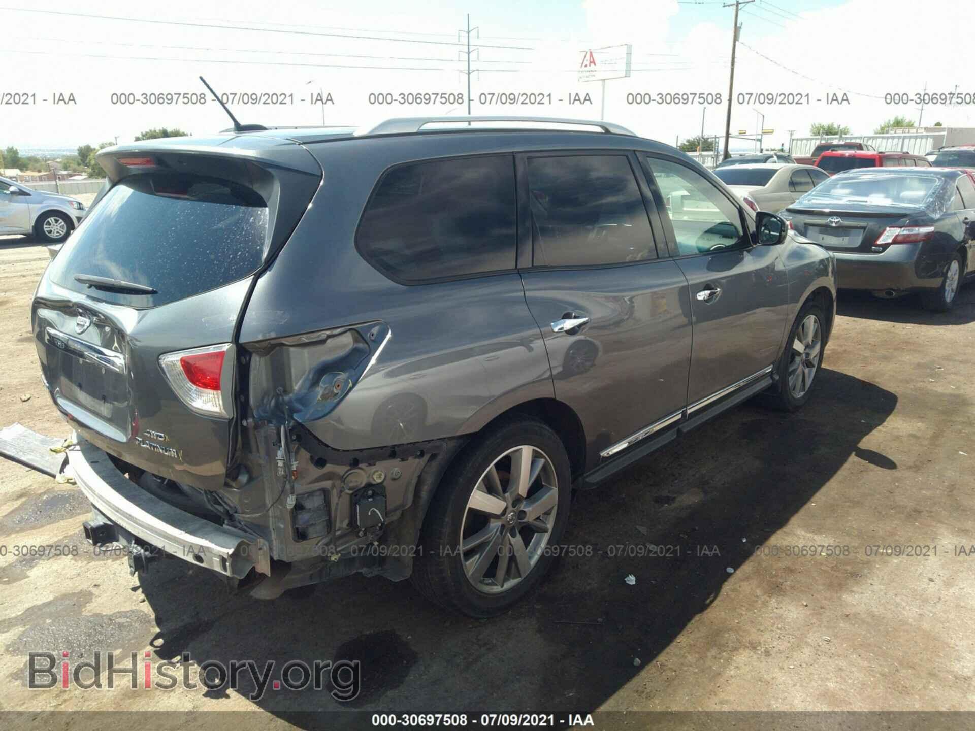 2015 NISSAN PATHFINDER - VIN: 5N1AR2MM4FC721458 - Фото 4
