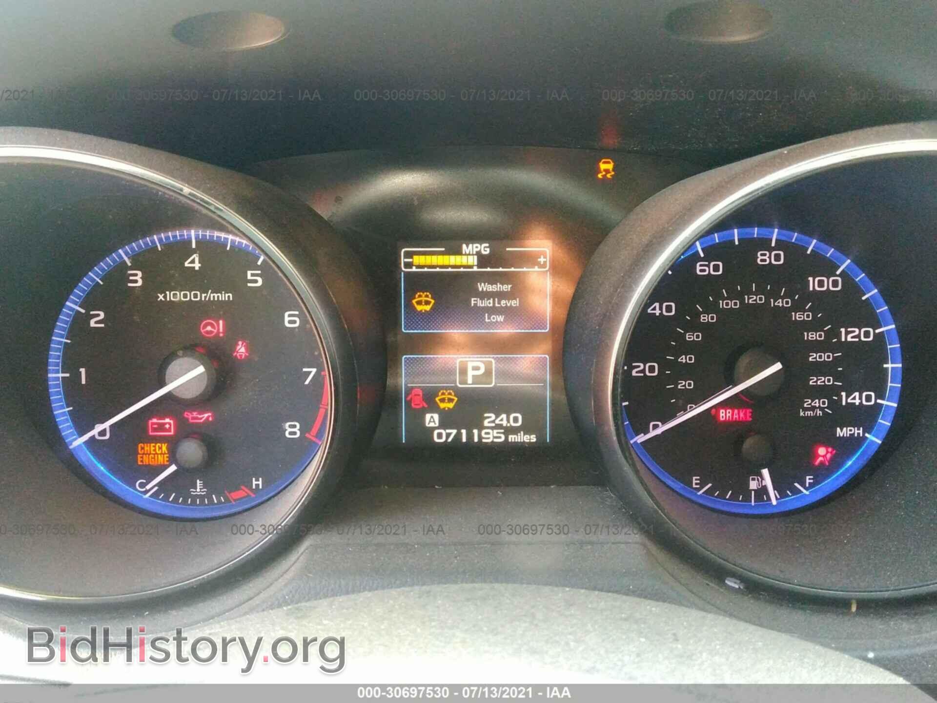 2016 SUBARU OUTBACK - VIN: 4S4BSACC5G3349934 - Фото 7