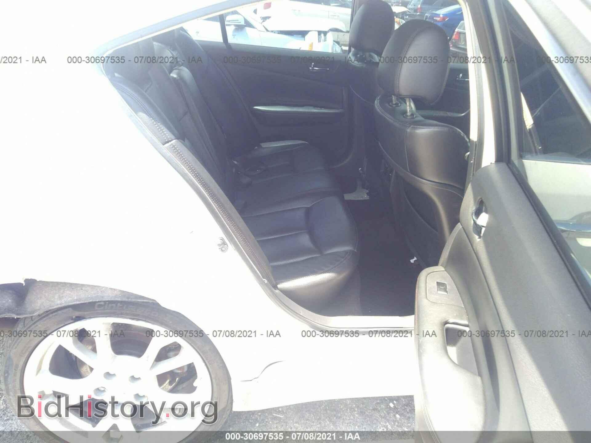 2012 NISSAN MAXIMA - VIN: 1N4AA5AP8CC843706 - Фото 8