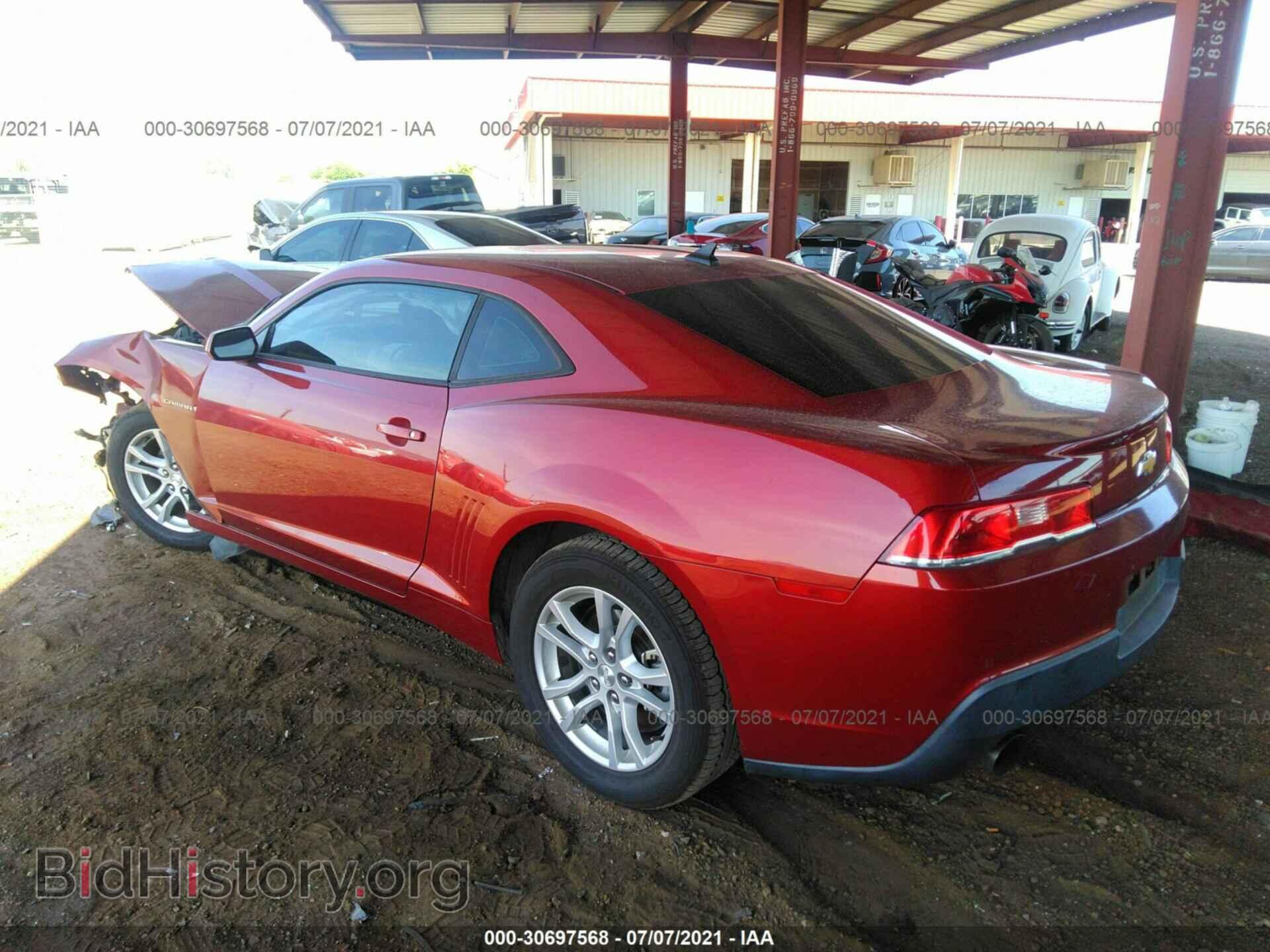 2014 CHEVROLET CAMARO - VIN: 2G1FA1E30E9171174 - Фото 3