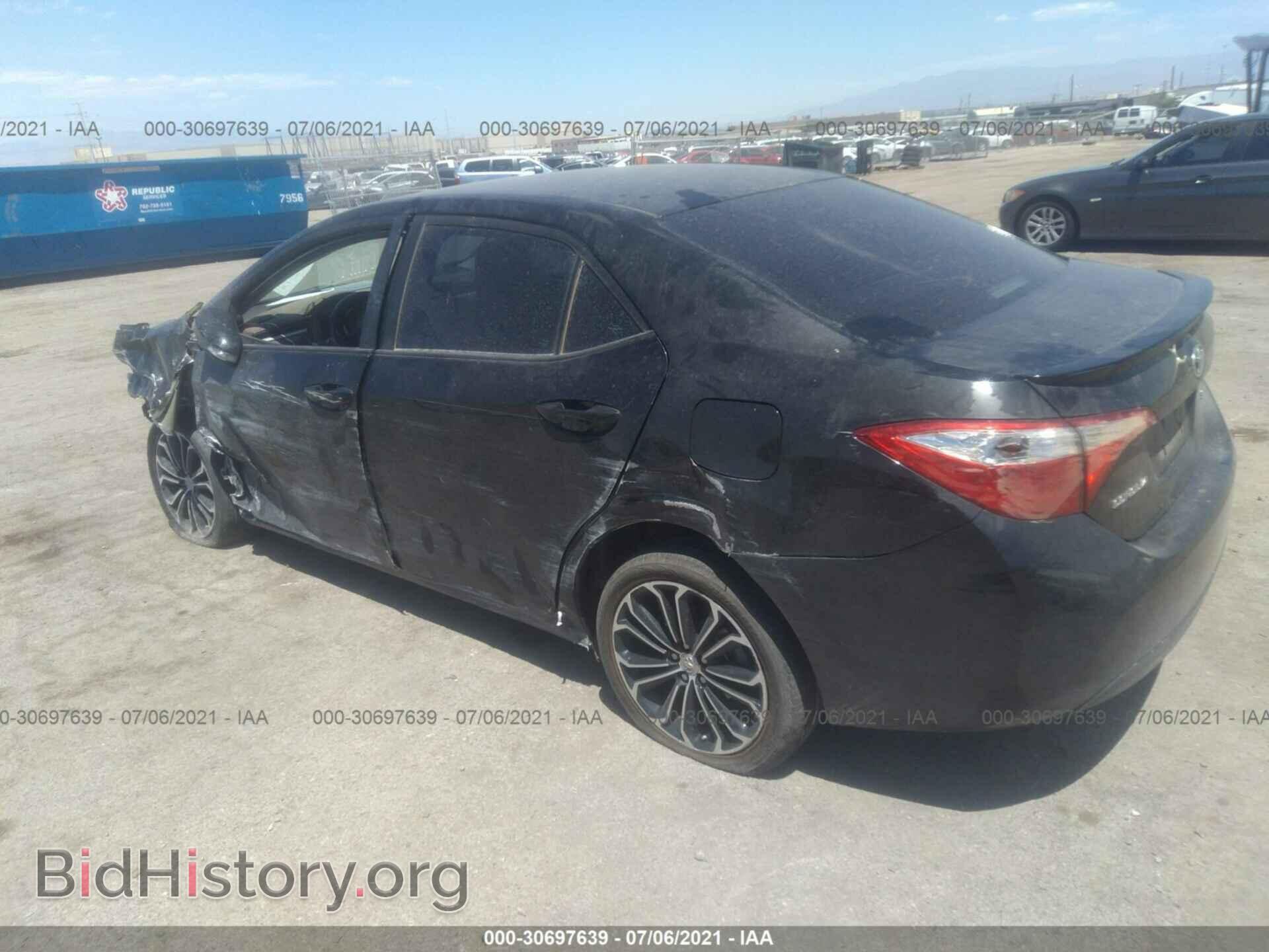 2014 TOYOTA COROLLA - VIN: 2T1BURHEXEC216906 - Photo 3