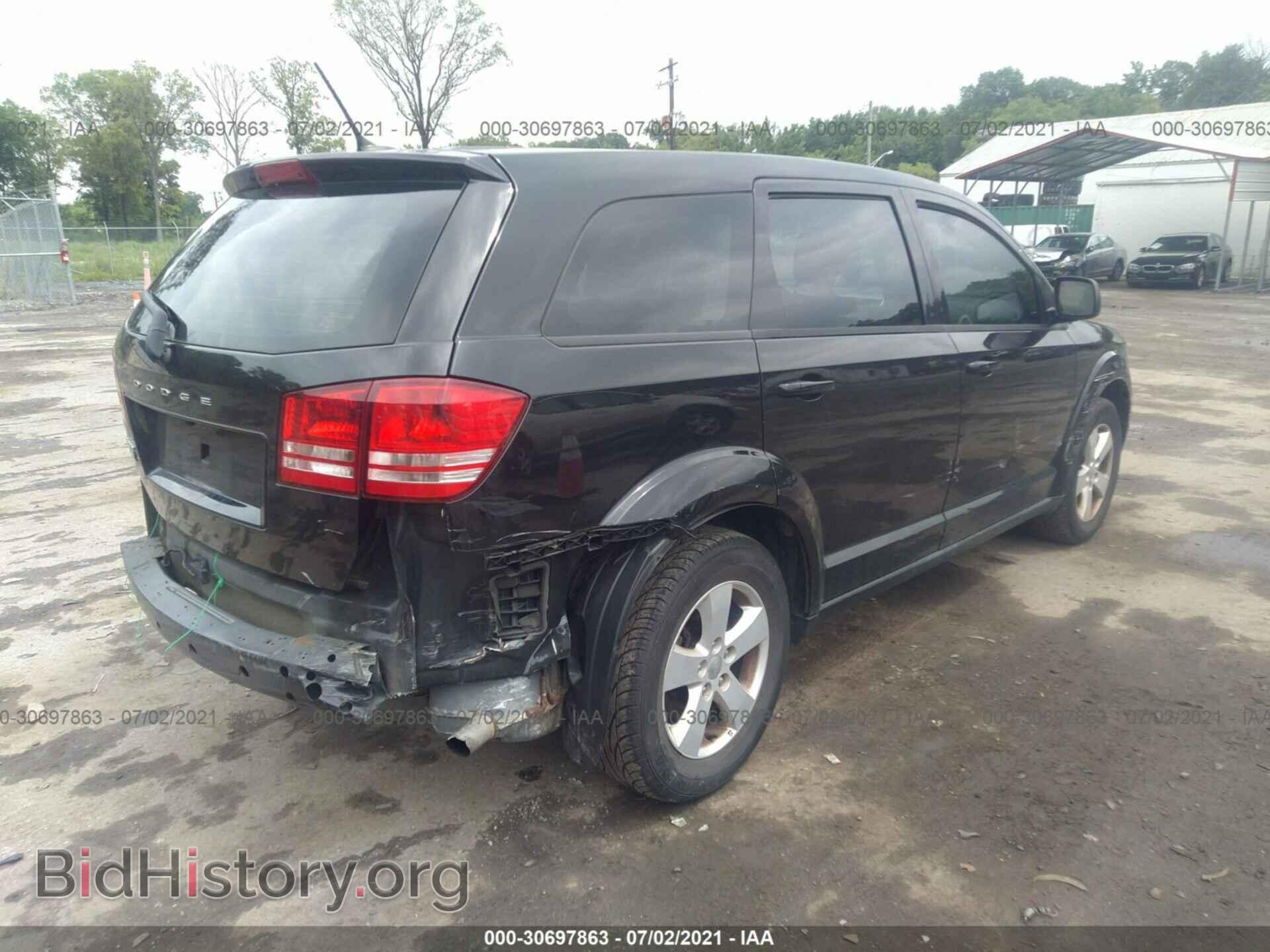 2013 DODGE JOURNEY - VIN: 3C4PDCAB7DT547389 - Фото 4