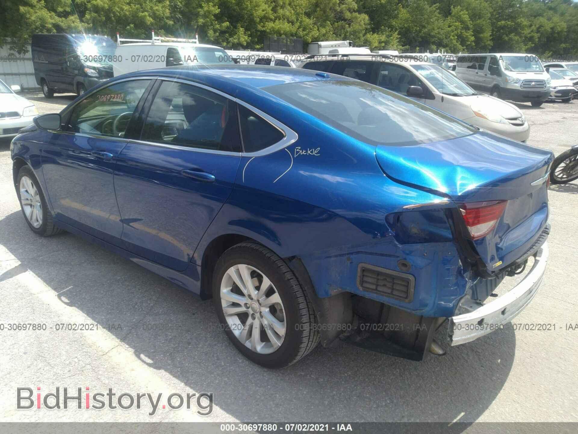 2015 CHRYSLER 200 - VIN: 1C3CCCAB5FN681102 - Фото 3