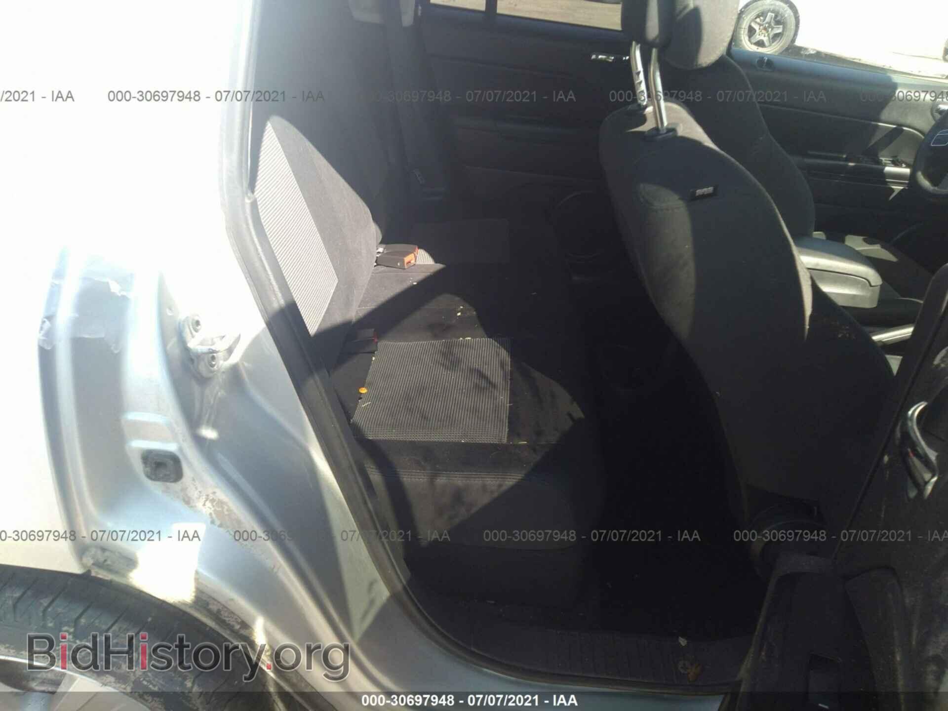 2012 JEEP COMPASS - VIN: 1C4NJCBA7CD520820 - Фото 8