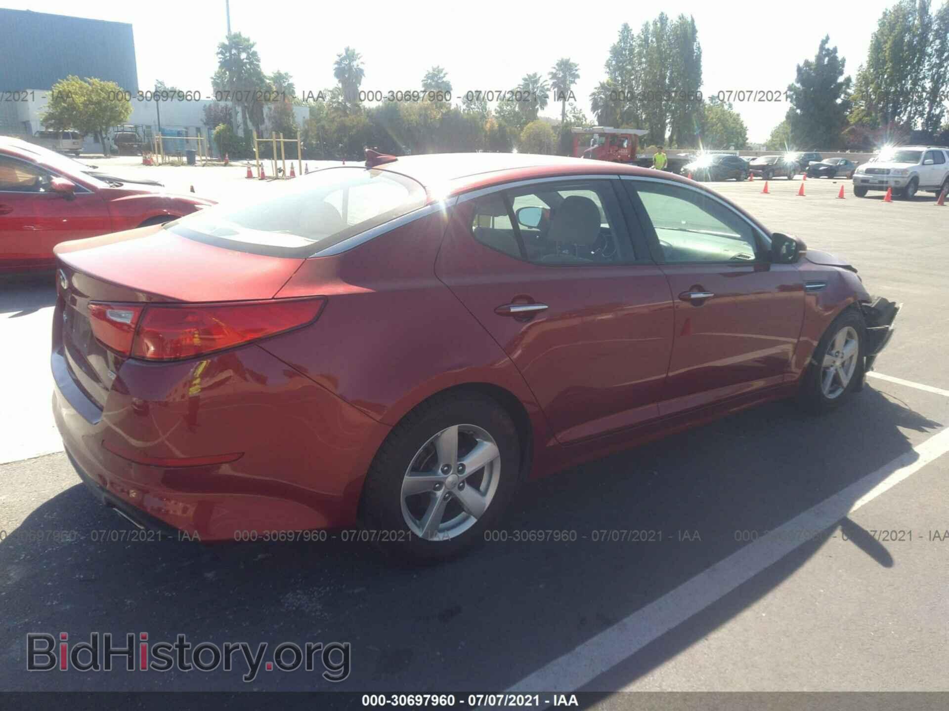 2014 KIA OPTIMA - VIN: 5XXGM4A77EG284285 - Фото 4