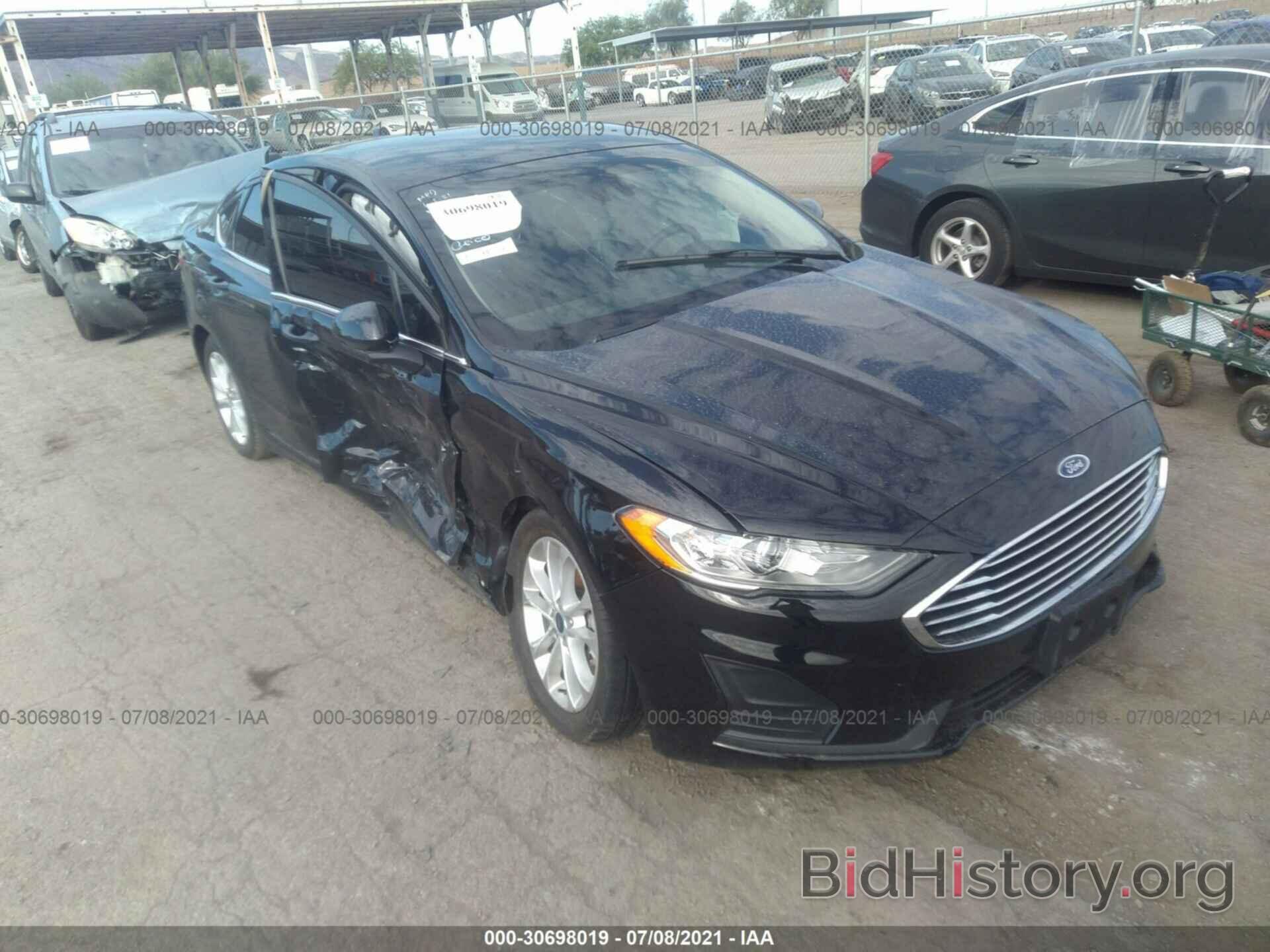 Фотография 3FA6P0LU3KR188543 - FORD FUSION HYBRID 2019