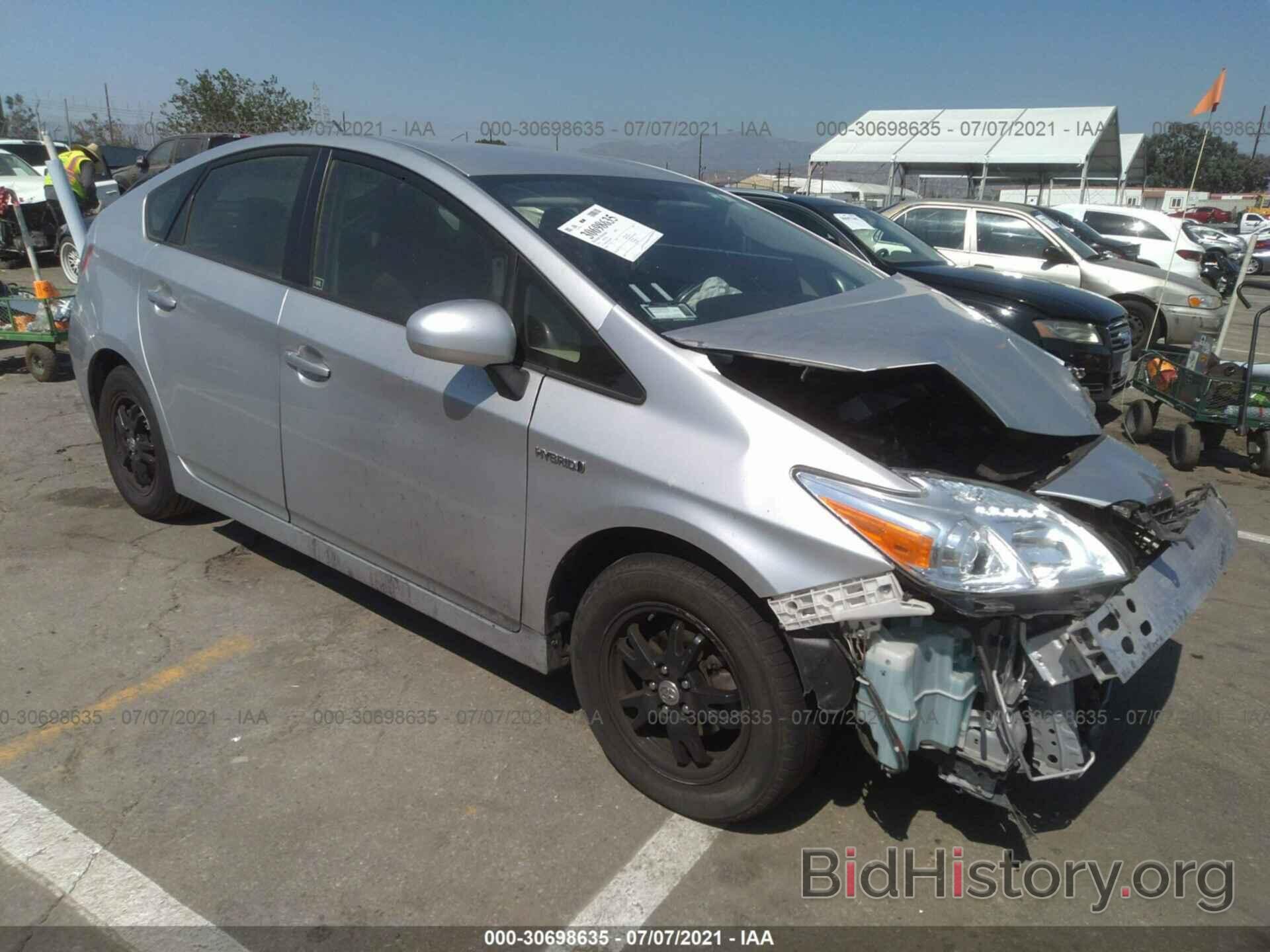 Фотография JTDKN3DU7D0350899 - TOYOTA PRIUS 2013