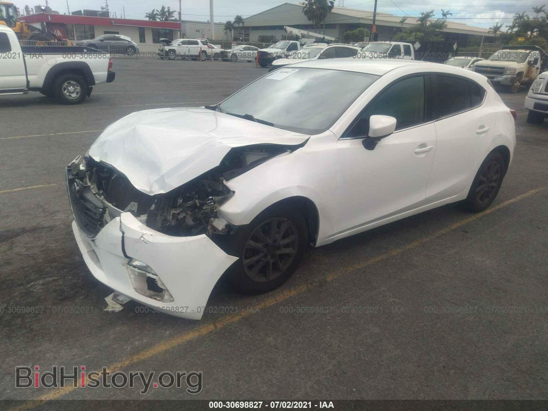 2014 MAZDA MAZDA3 - VIN: JM1BM1L78E1212433 - Фото 2