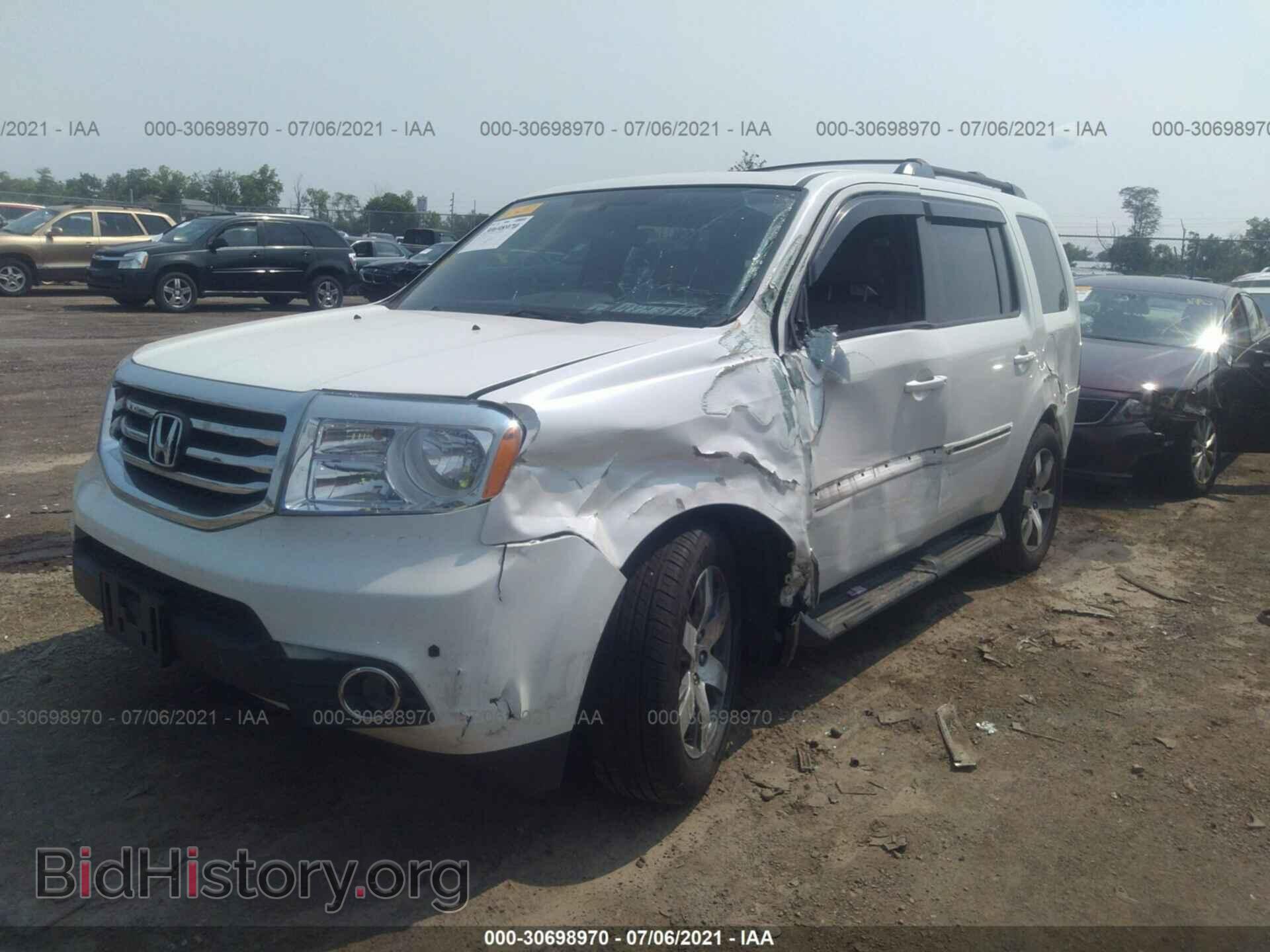 2013 HONDA PILOT - VIN: 5FNYF4H97DB072445 - Фото 2