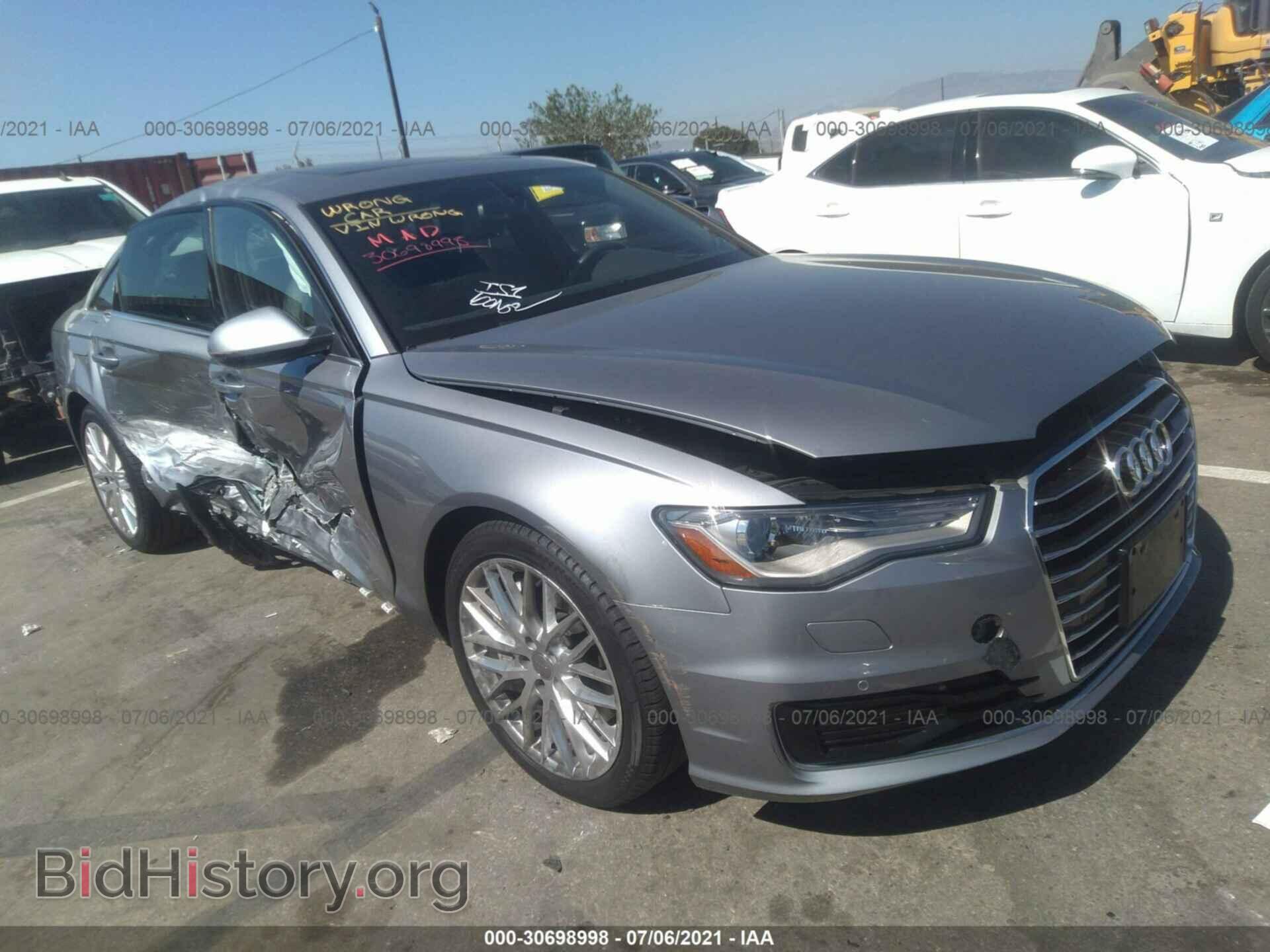 Фотография WAUCFAFC7GN182776 - AUDI A6 2016