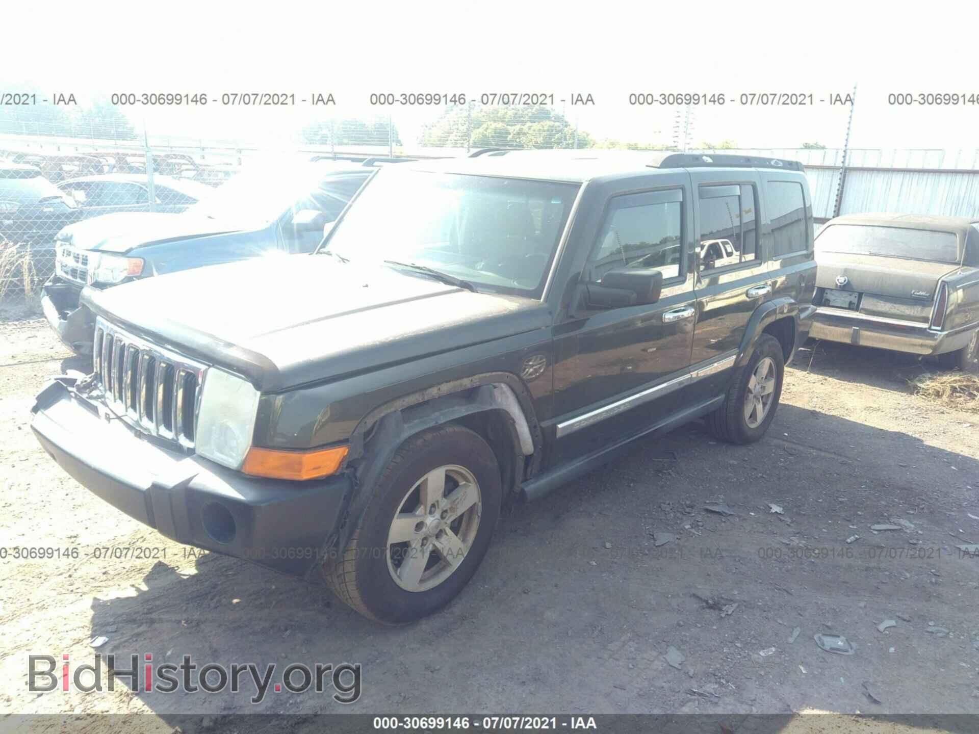 2007 JEEP COMMANDER - VIN: 1J8HG48K07C511298 - Фото 2
