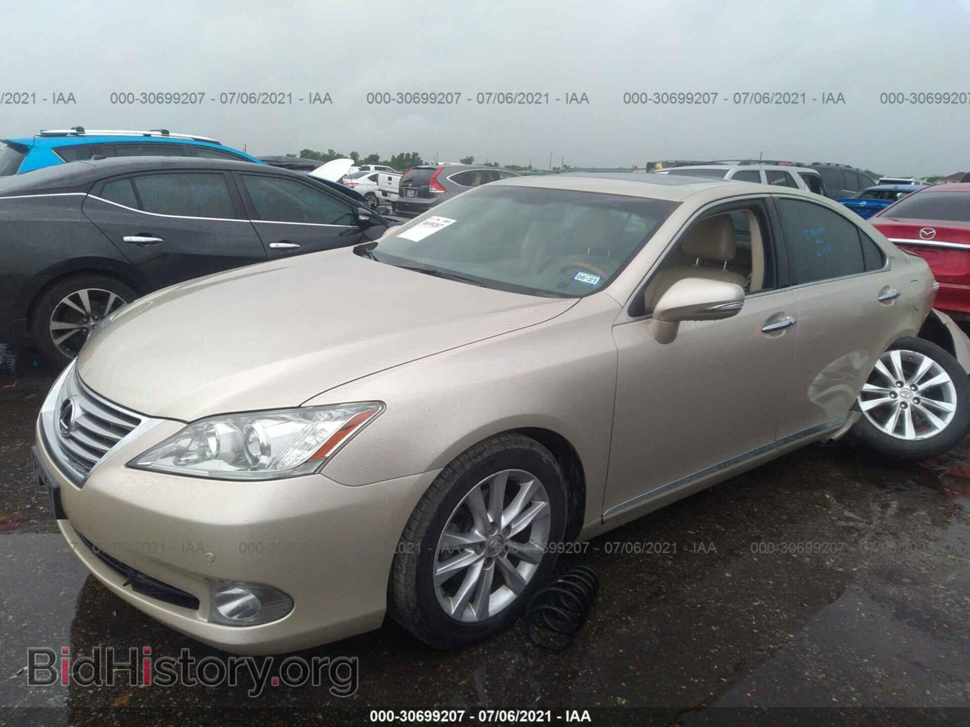 2012 LEXUS ES 350 - VIN: JTHBK1EG4C2510647 - Фото 2
