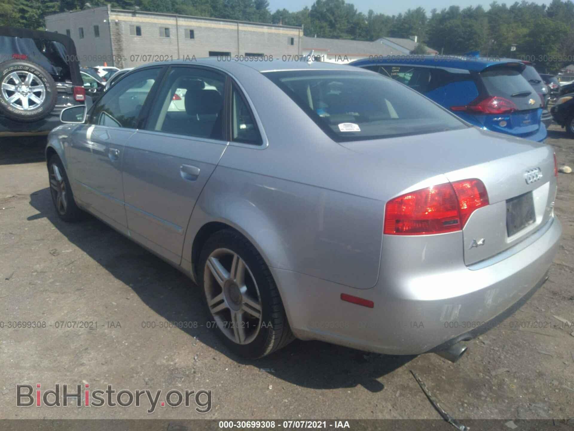 2007 AUDI A4 - VIN: WAUDF78E17A108444 - Photo 3