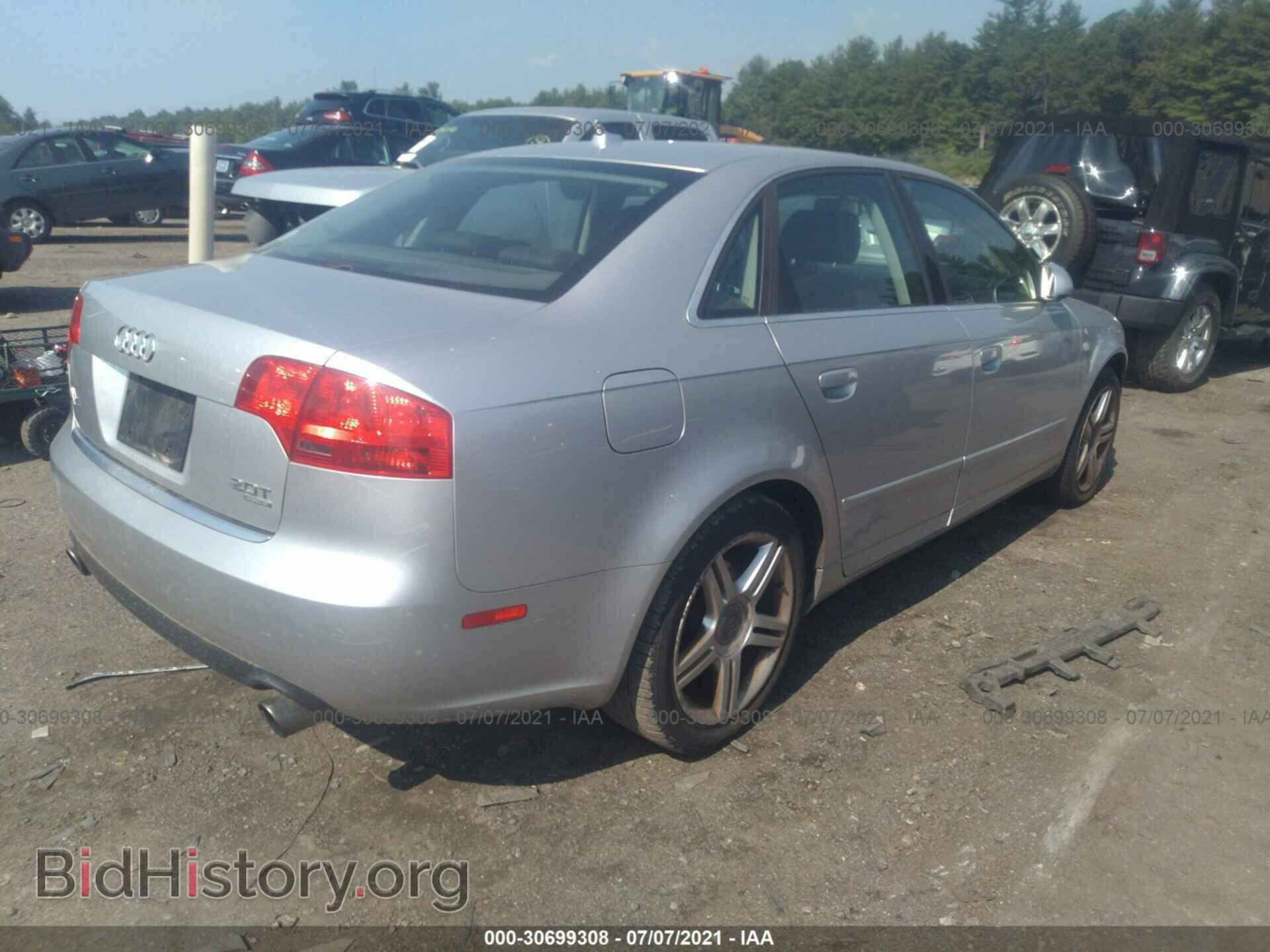 2007 AUDI A4 - VIN: WAUDF78E17A108444 - Photo 4