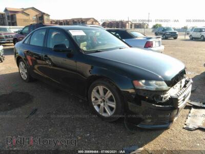 2011 Audi A4 2.0T Premium, черный — VIN WAUAFAFL9BN013178, IAAI