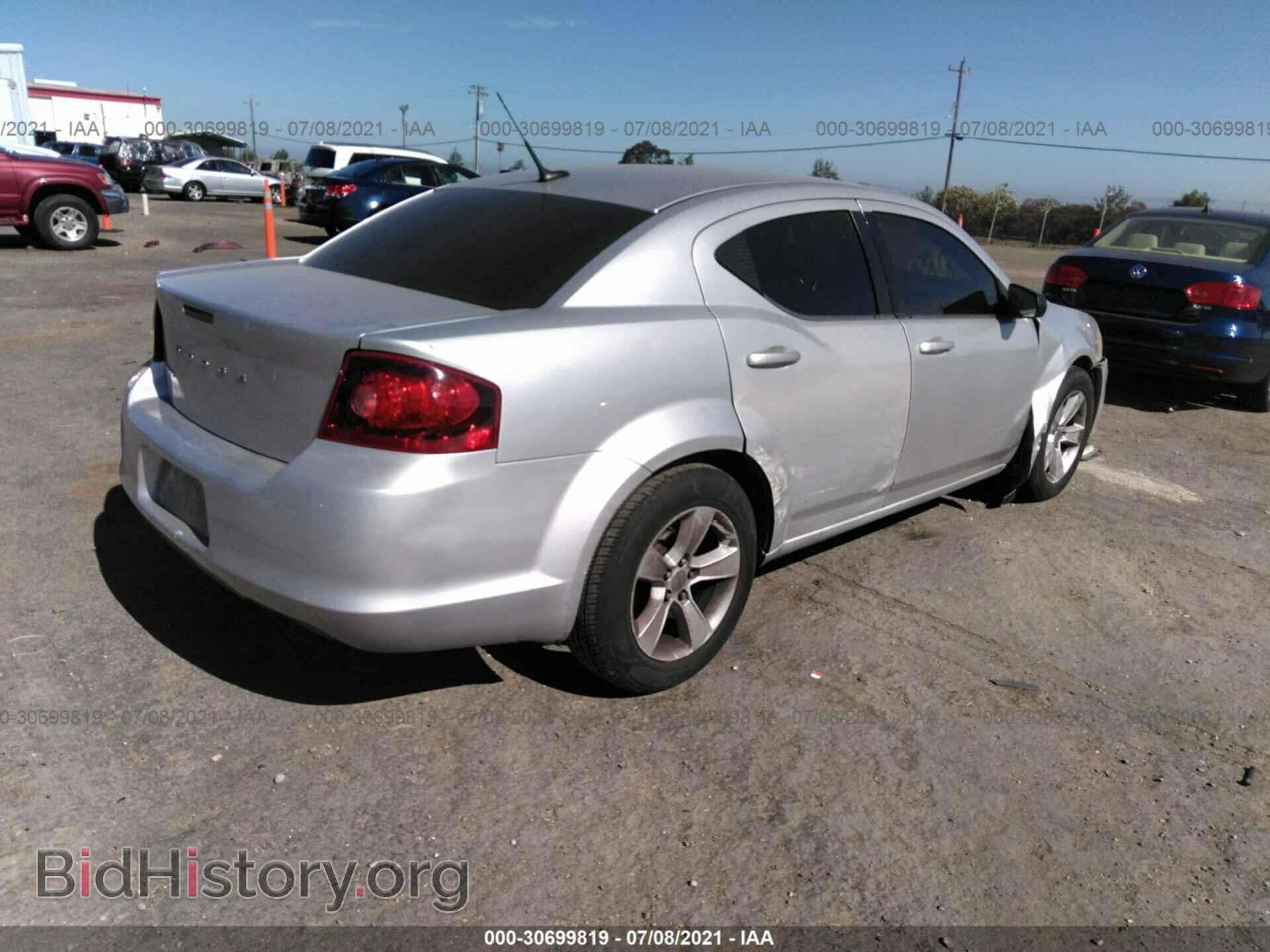 2011 DODGE AVENGER - VIN: 1B3BD4FB5BN518710 - Фото 4