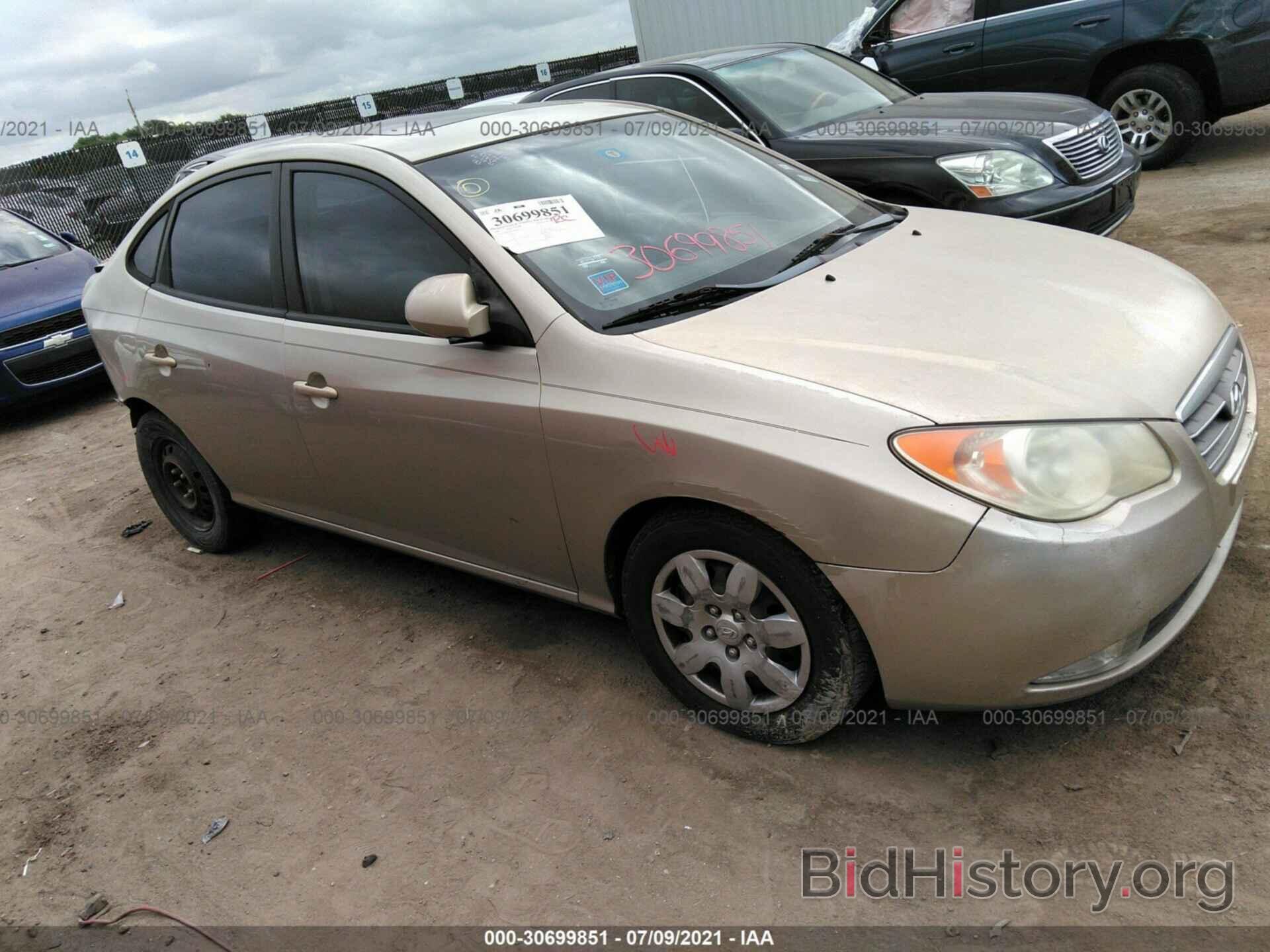 Photo KMHDU46D38U393631 - HYUNDAI ELANTRA 2008