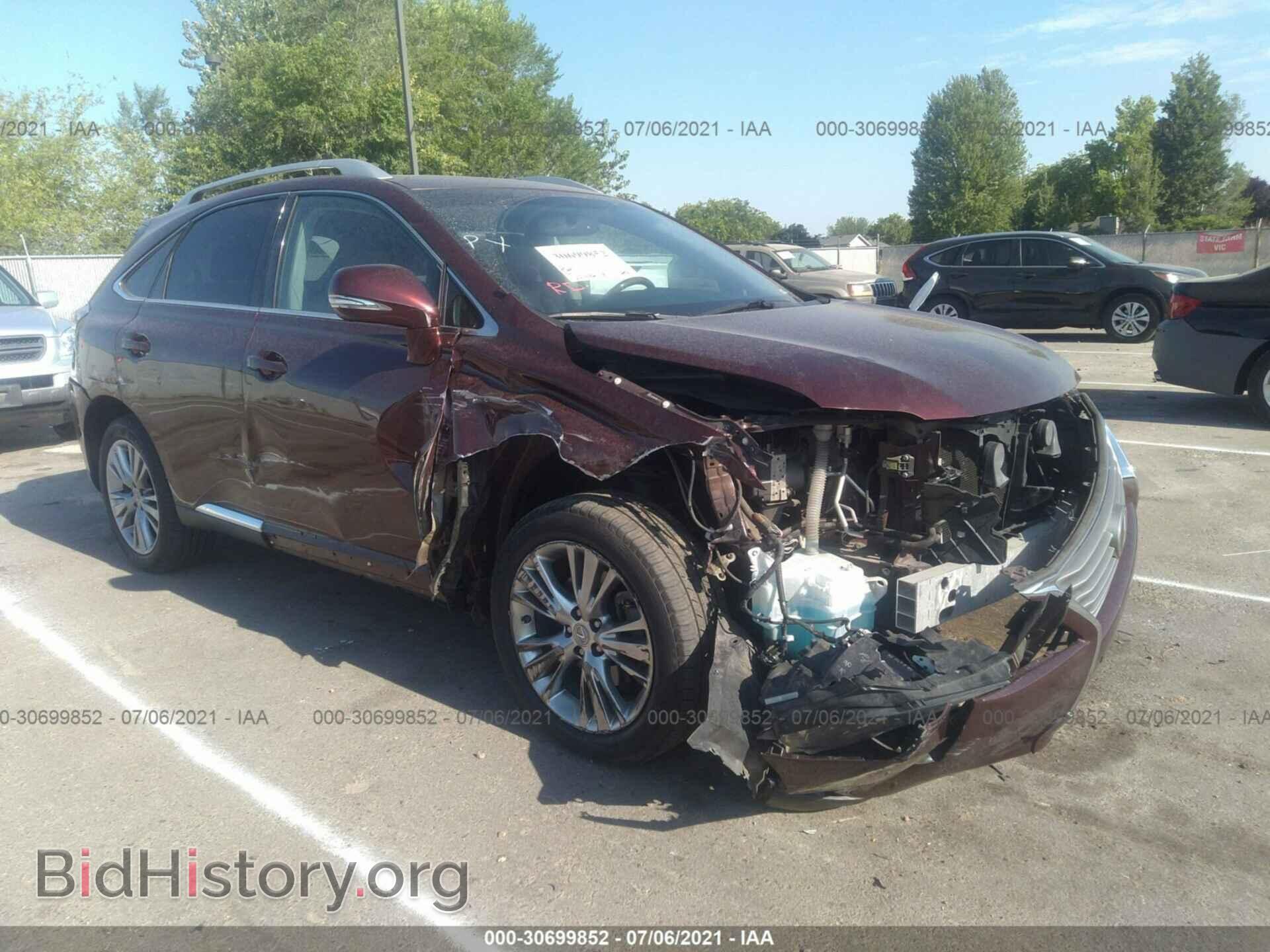 Фотография 2T2BK1BA7DC212562 - LEXUS RX 350 2013