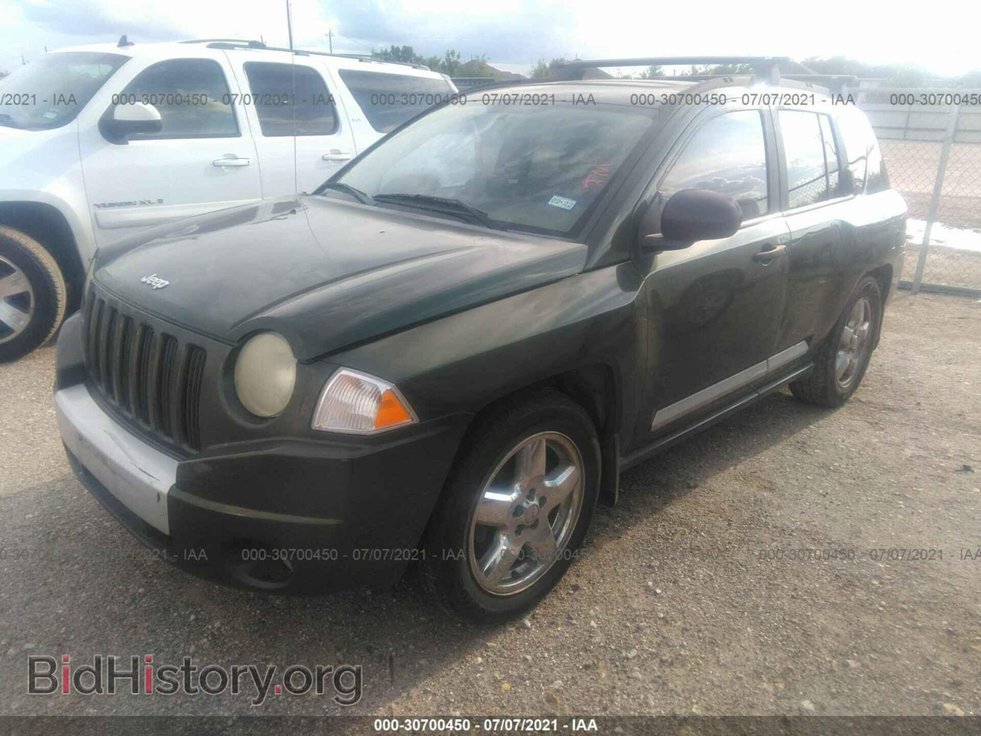 2007 JEEP COMPASS - VIN: 1J8FT57W97D230933 - Фото 2