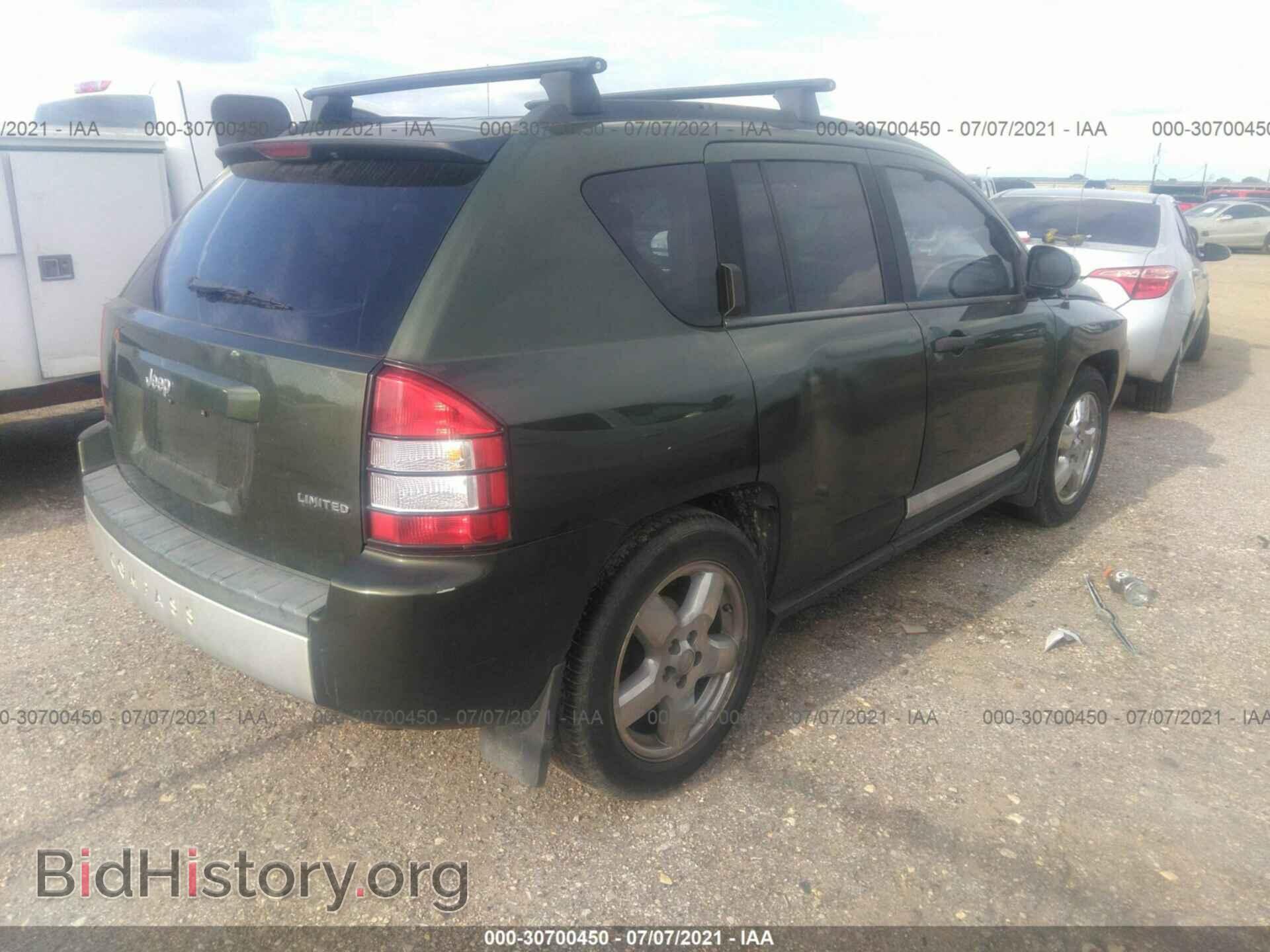 2007 JEEP COMPASS - VIN: 1J8FT57W97D230933 - Фото 4