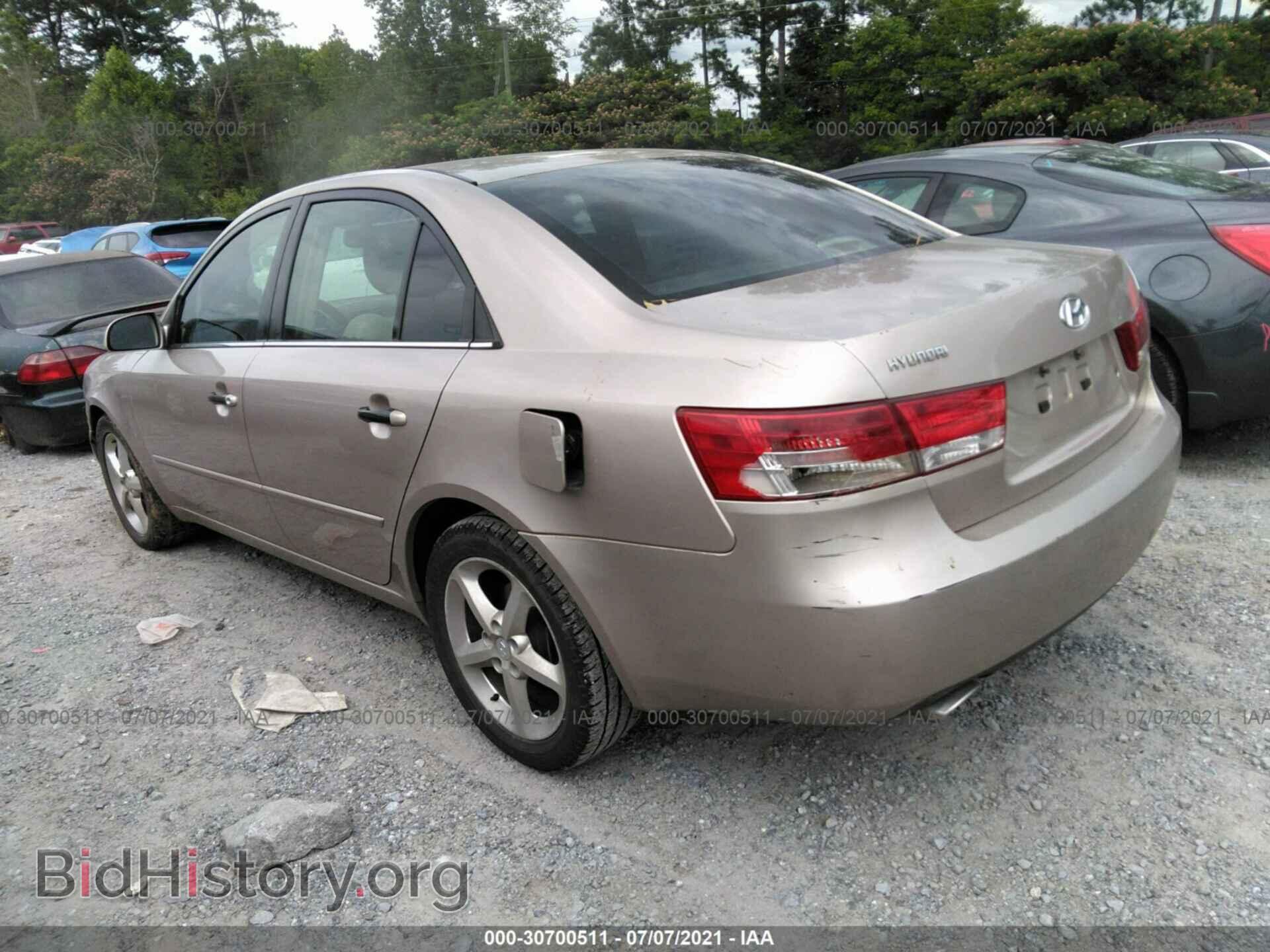 2007 HYUNDAI SONATA - VIN: 5NPEU46F57H181476 - Фото 3