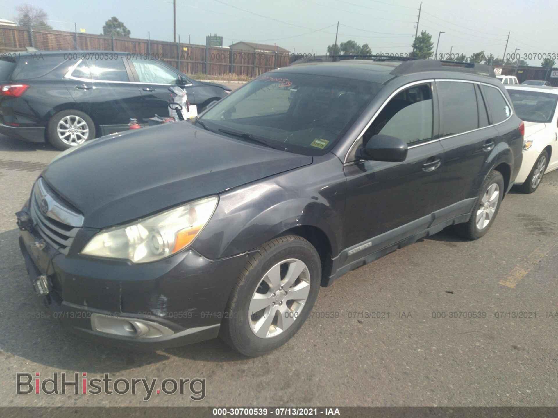 2011 SUBARU OUTBACK - VIN: 4S4BRBGC4B3311552 - Фото 2