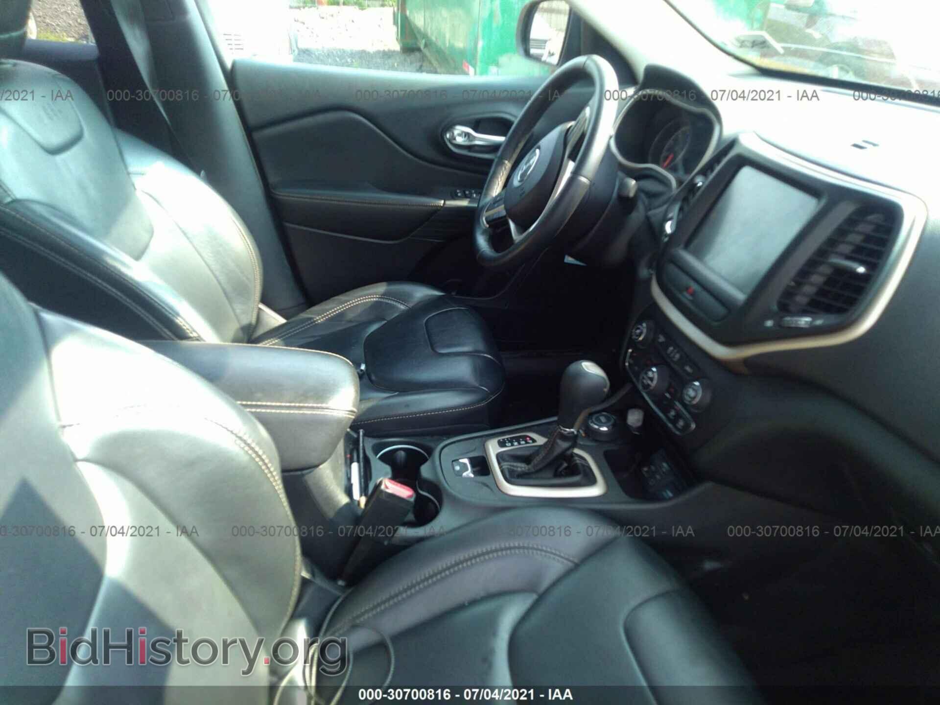 2016 JEEP CHEROKEE - VIN: 1C4PJMDSXGW253767 - Фото 5